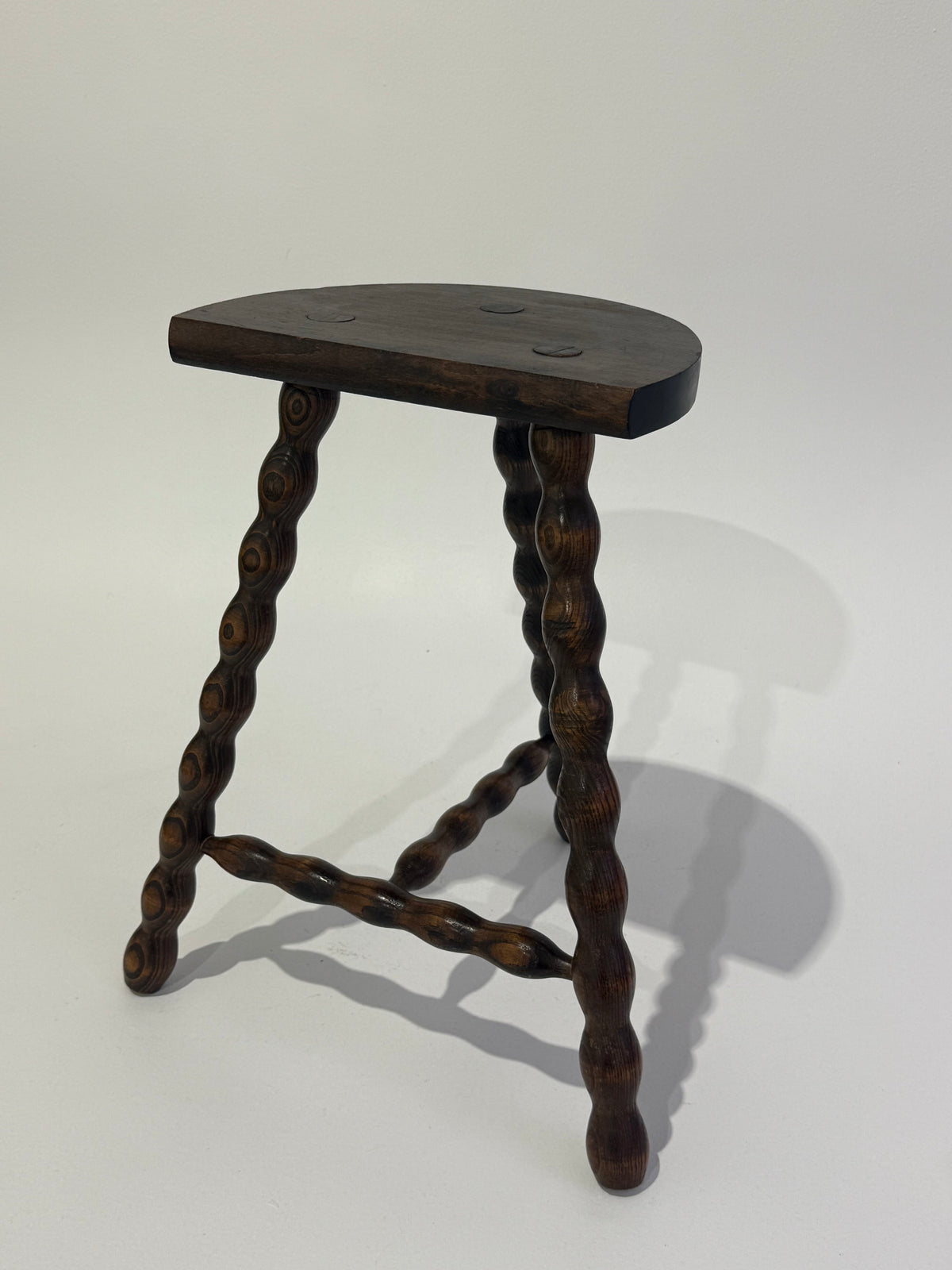 Vintage French Bobbin Tabouret - Two Available