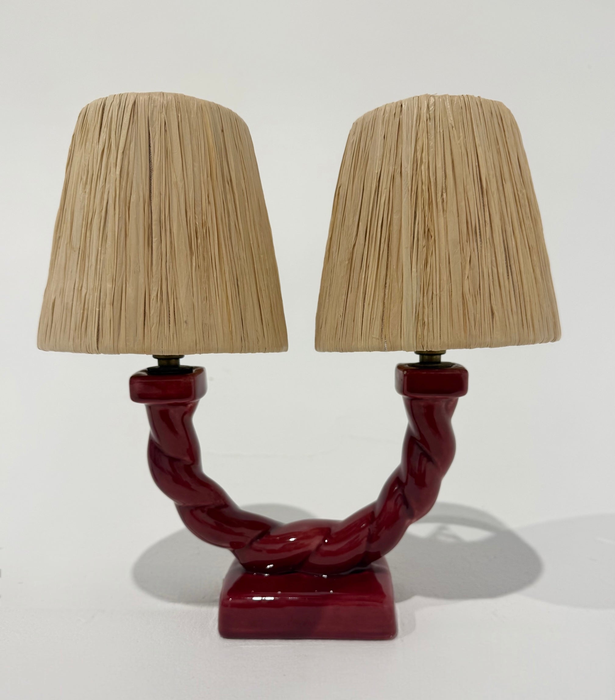 1960’s French Ceramic Lamp - Two Available