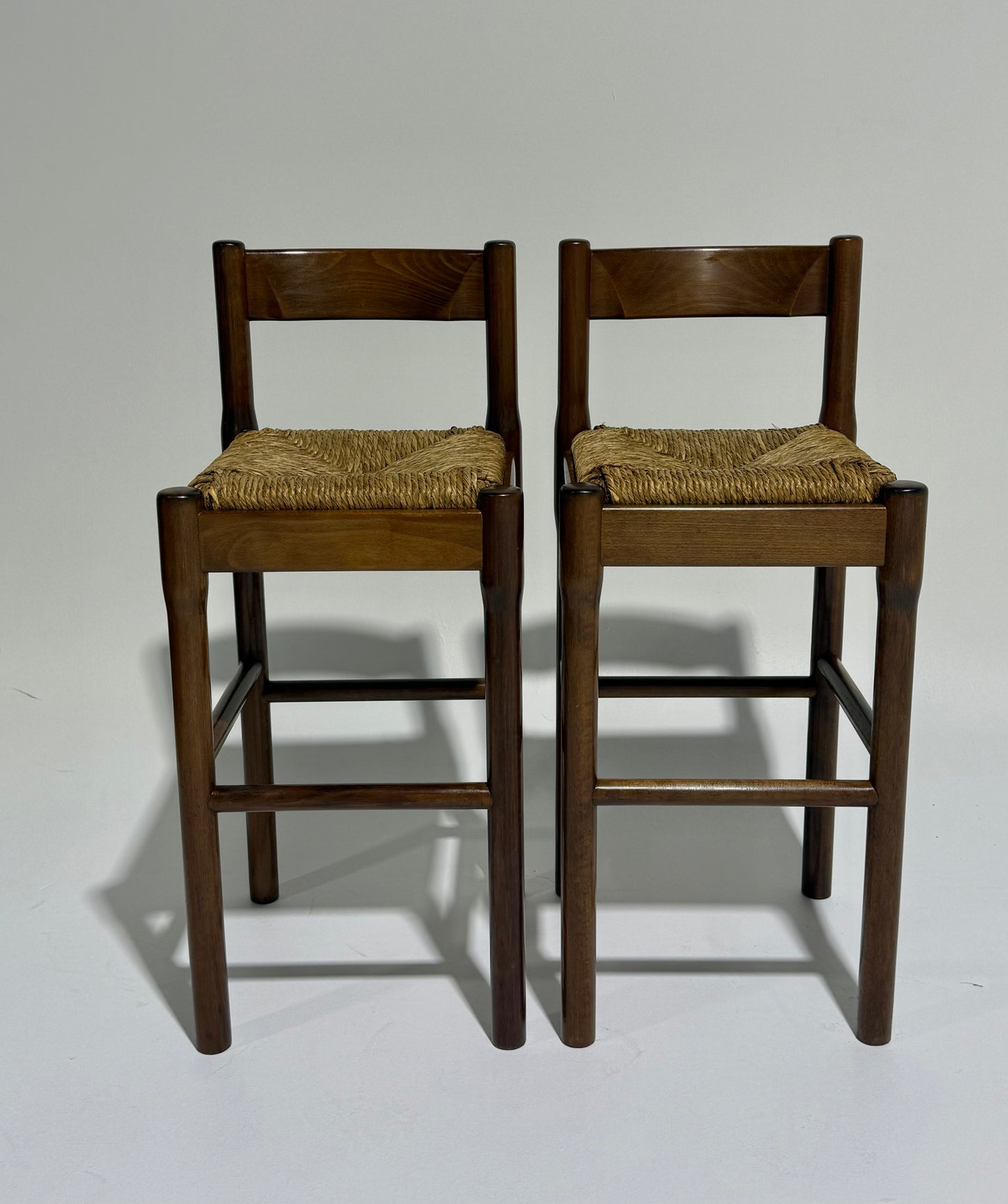 Vico Magistretti “Carimate” Bar Stools by Cassina - Two Available