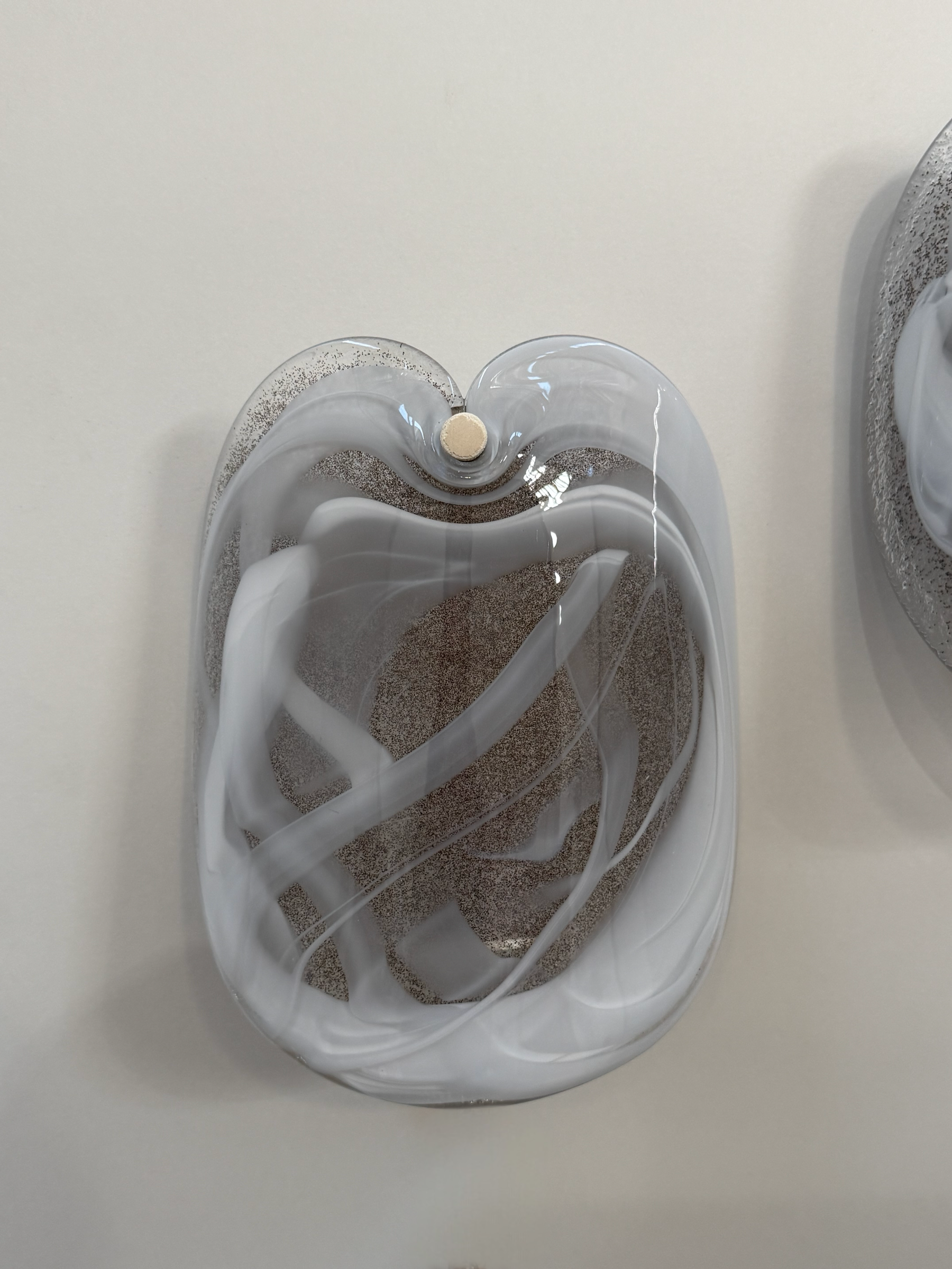 Pair of 1970’s Danish Wall Lights by Holmegaard