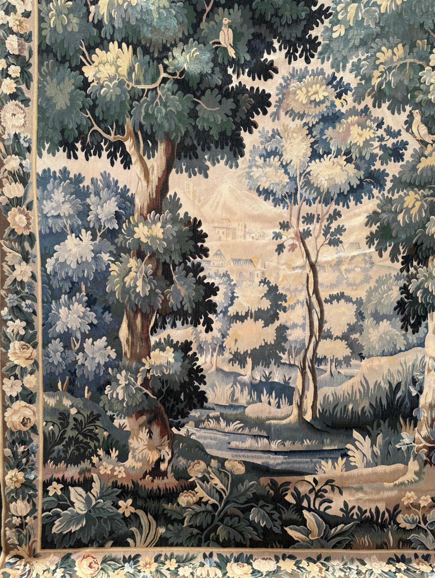 20th Century French Verdure Tapestry