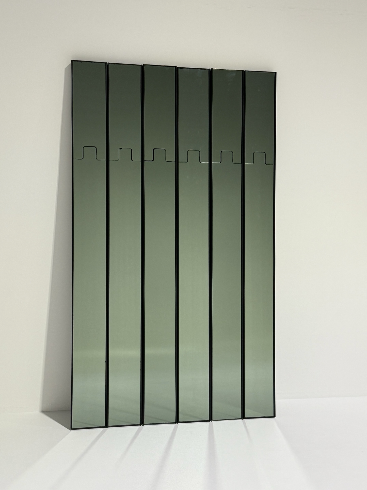 Vintage Gronda Mirror & Coat Rack by Luciano Bertoncini for Elco - 7 Panels Available