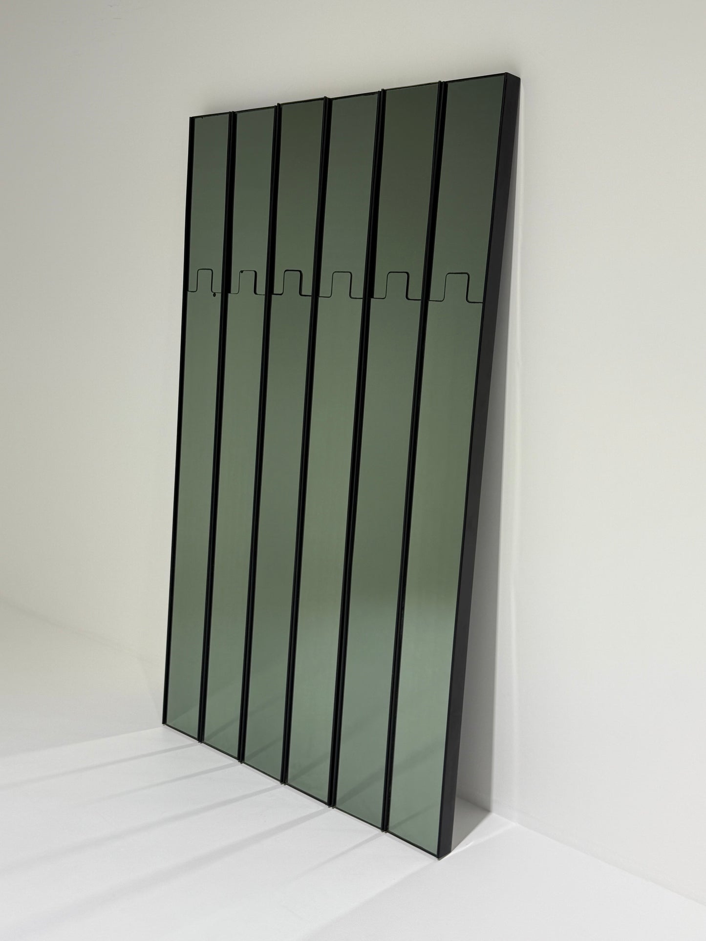 Vintage Gronda Mirror & Coat Rack by Luciano Bertoncini for Elco - 7 Panels Available
