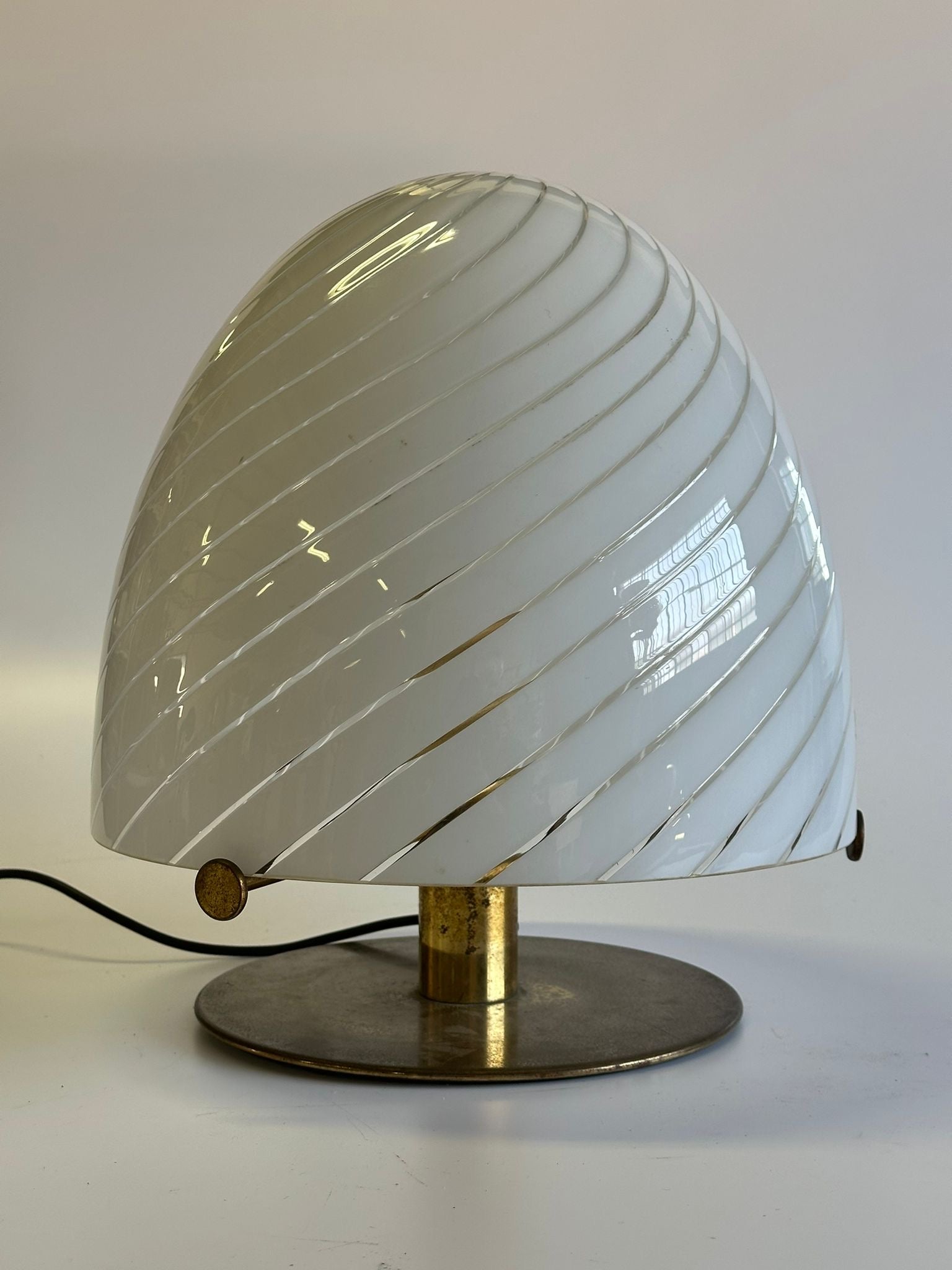 PRE-ORDER: 1970’s Italian Murano Glass Table Lamp by Mazzega