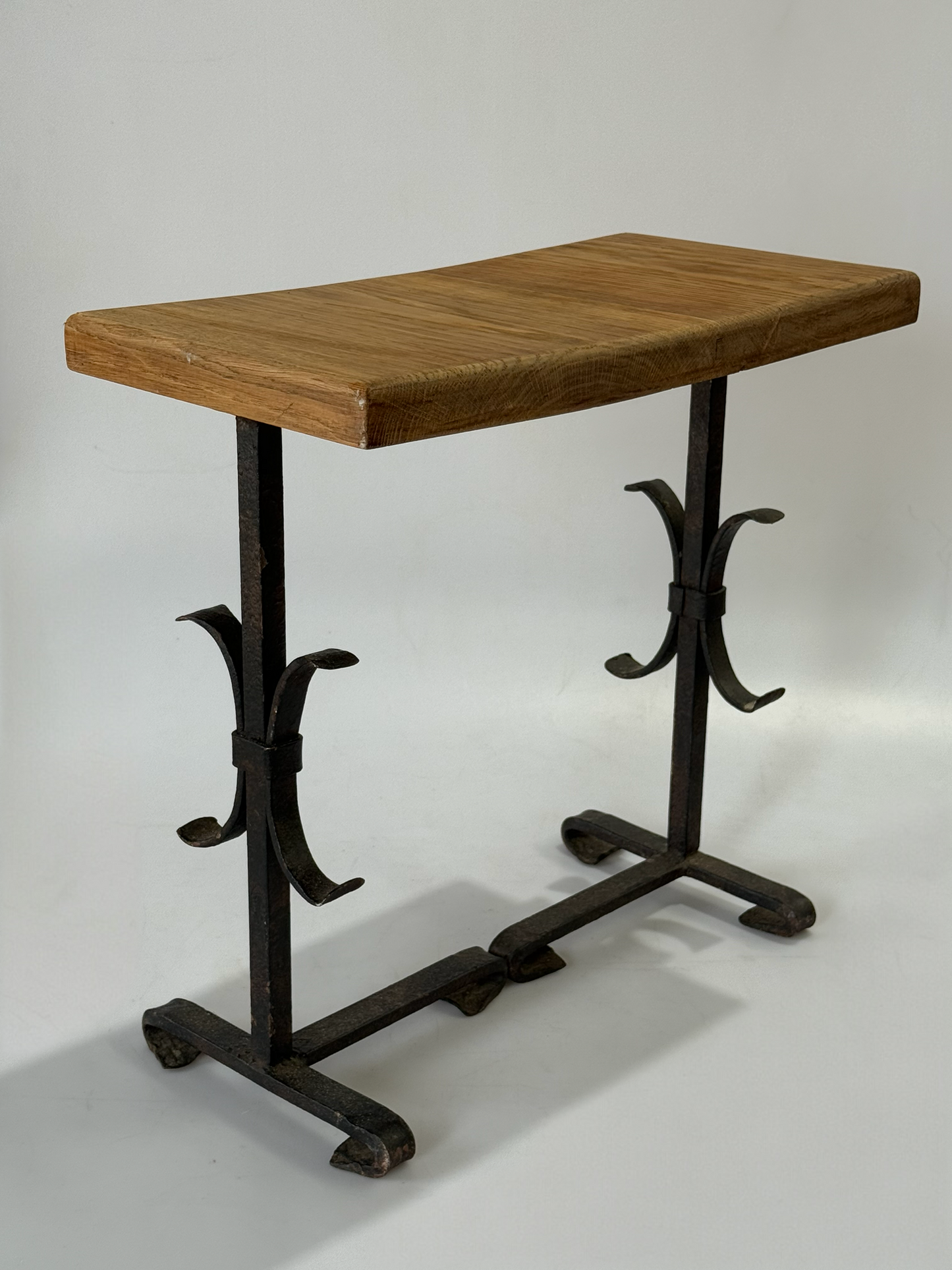 Vintage Timber & Iron Stool