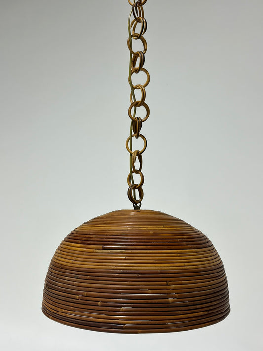 Vintage Italian Bamboo Pendant