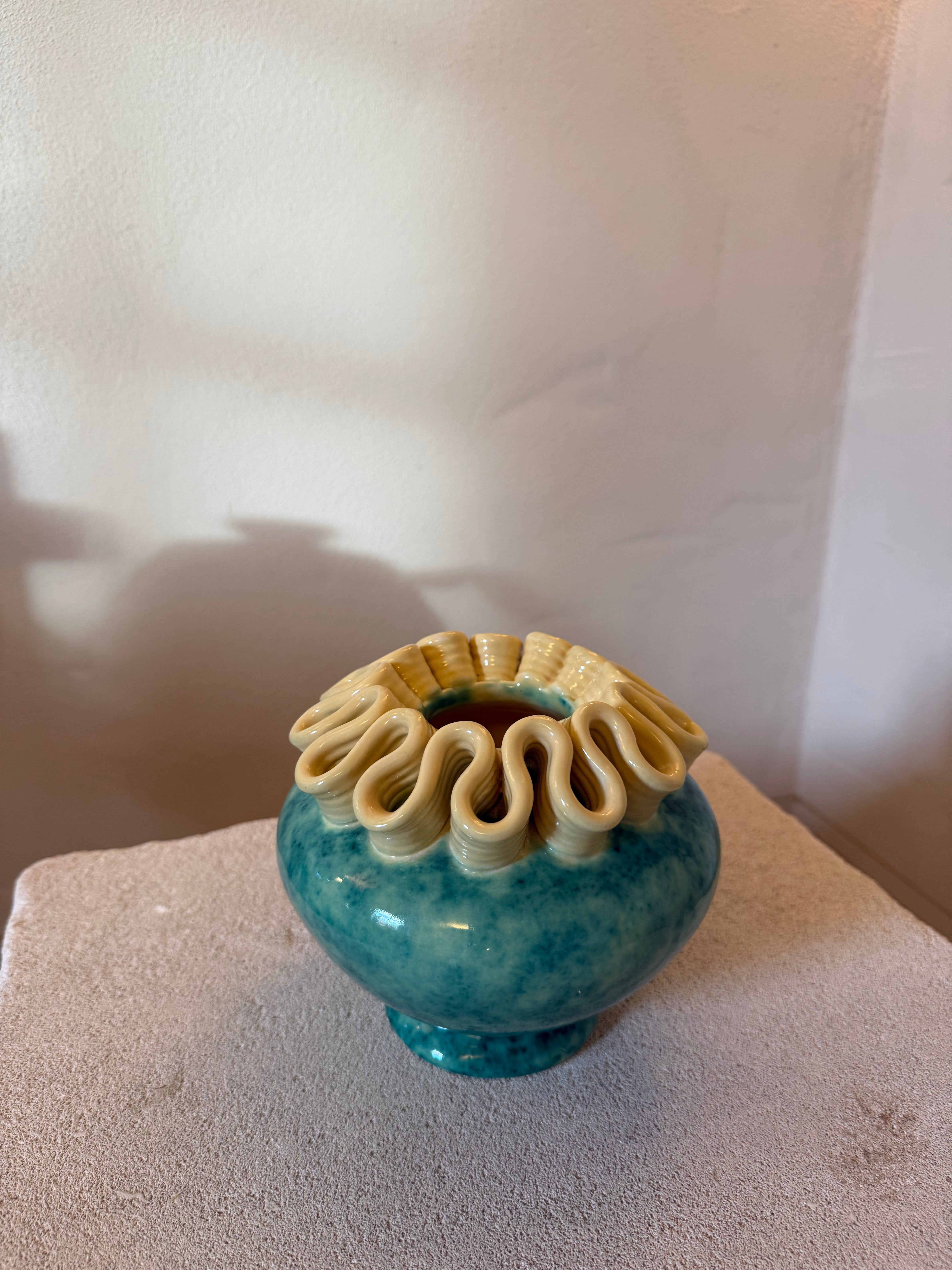 French Art Deco Vase by Sainte Radegonde