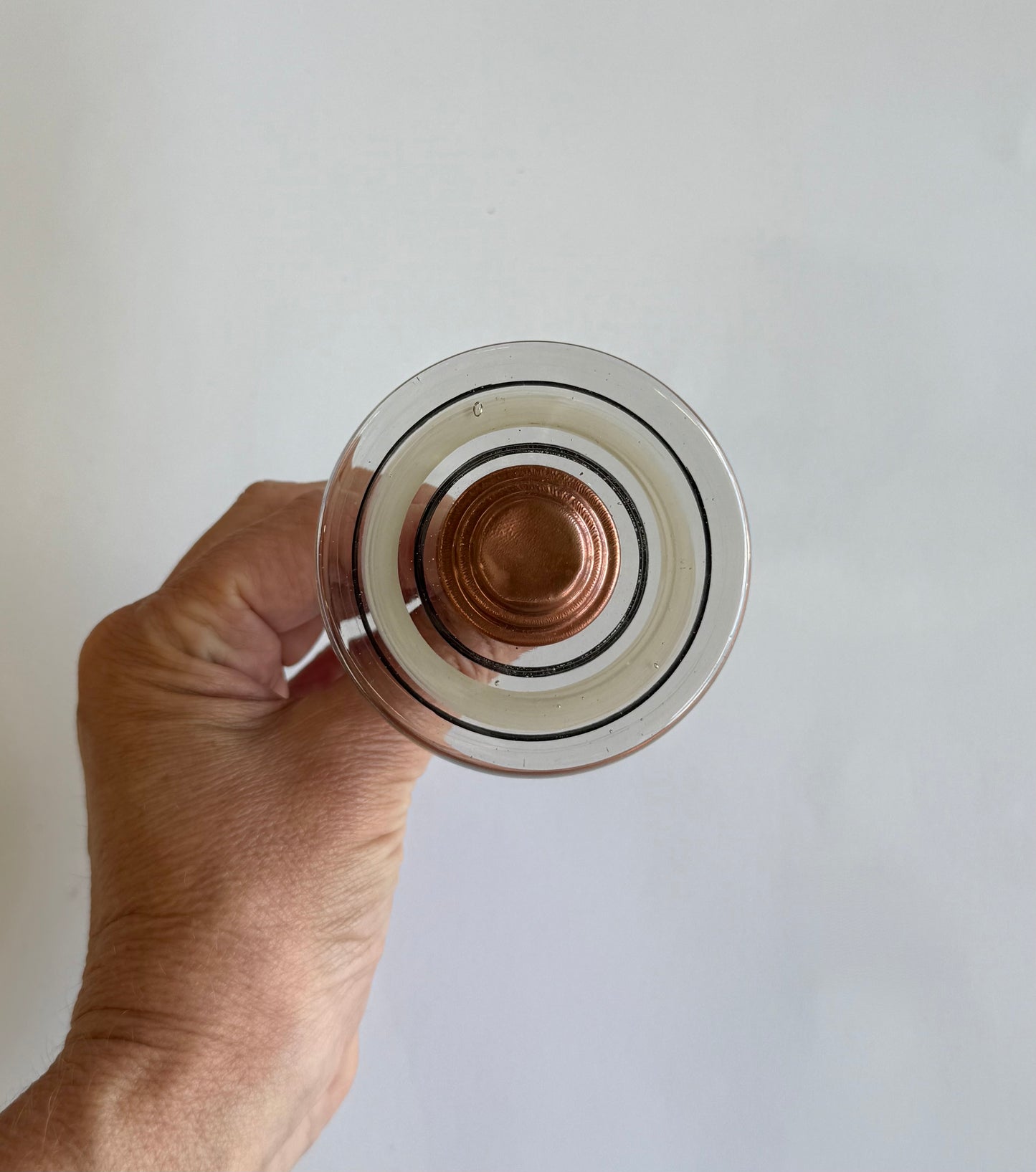 Italian Glass Drawer/Door Pulls - 4 Available