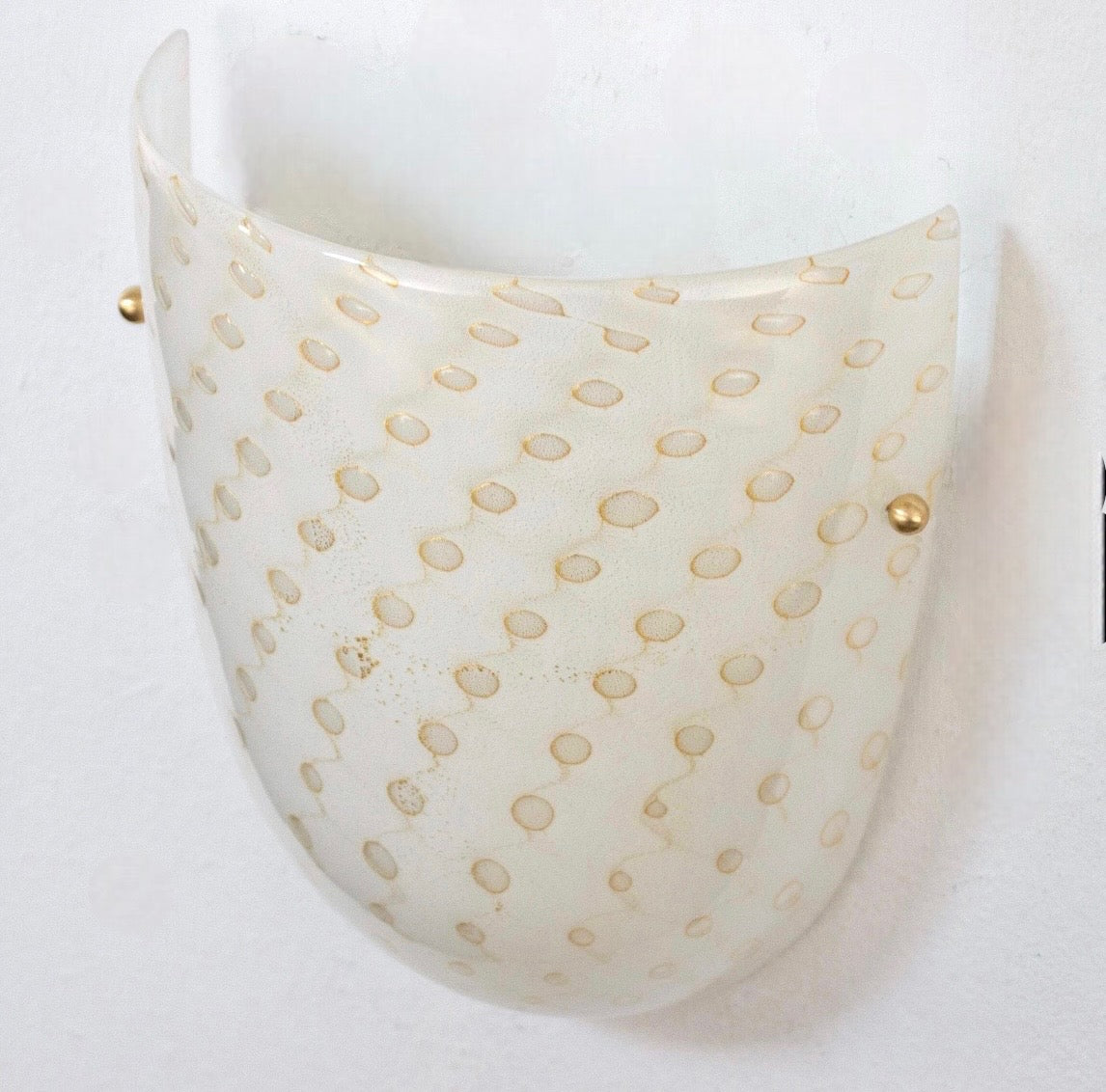 Pair of Murano Glass Wall Lights - Two Pairs Available