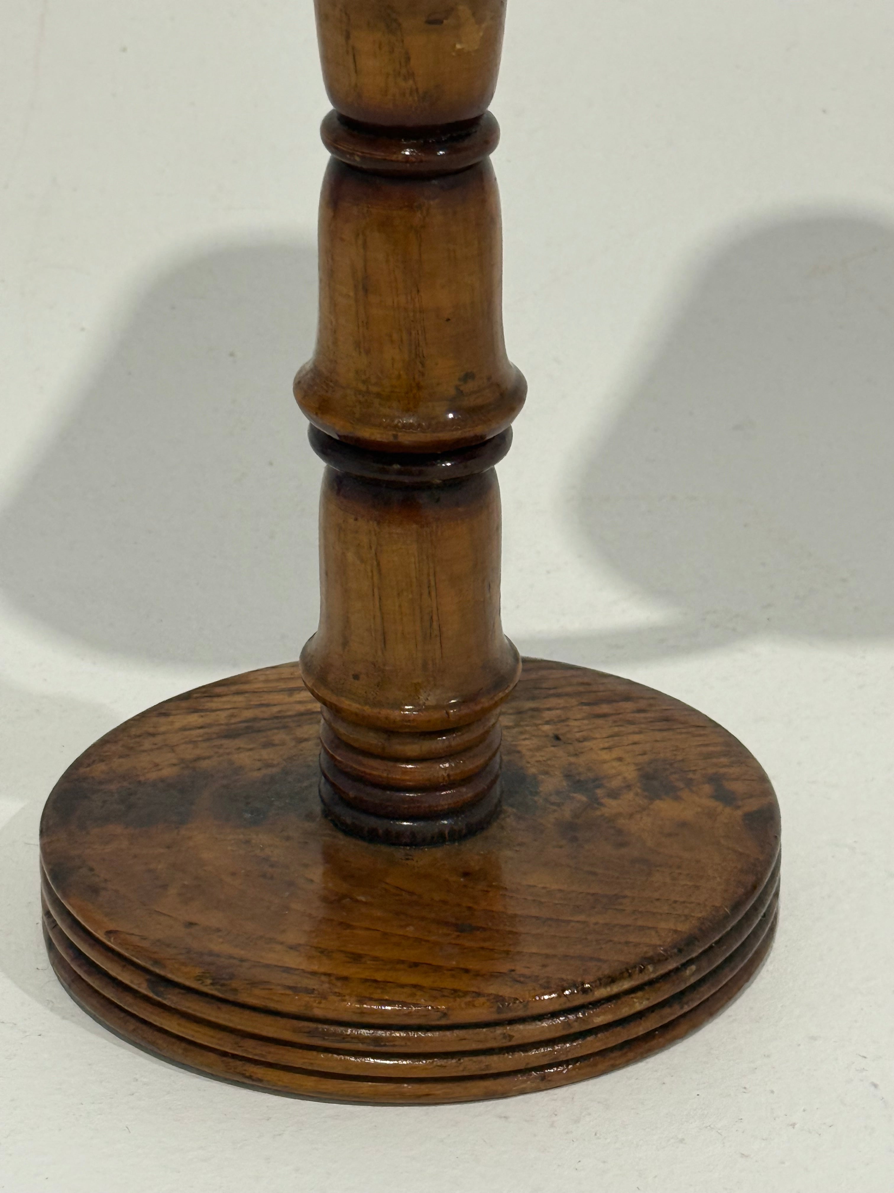 Vintage Italian Timber & Iron Lamp - Two Available