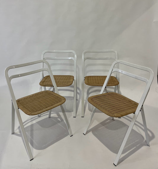 1970’s Italian Folding Dining Chair by CIDUE - Four Available