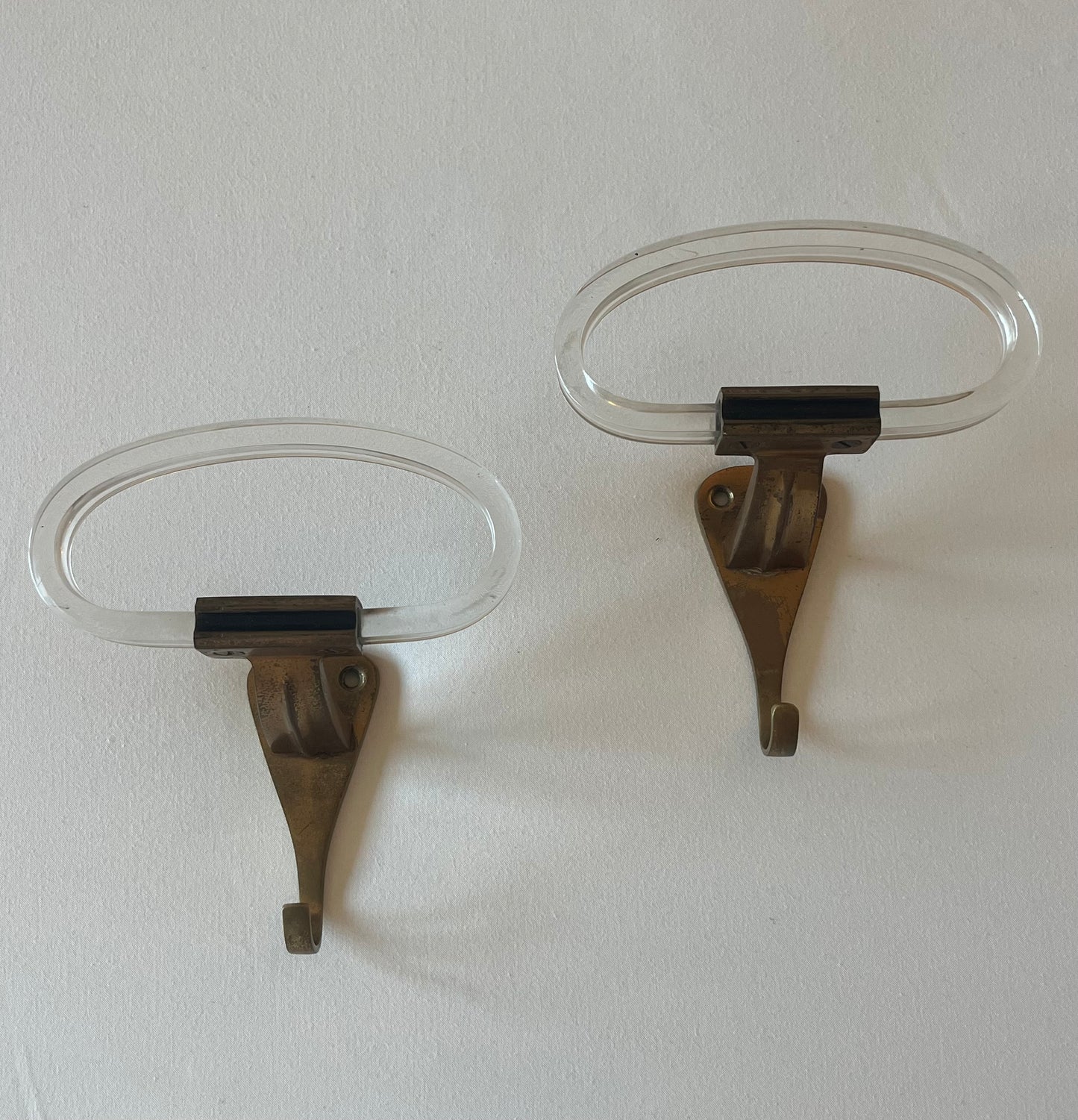 Italian Brass Coat Hook - One Available