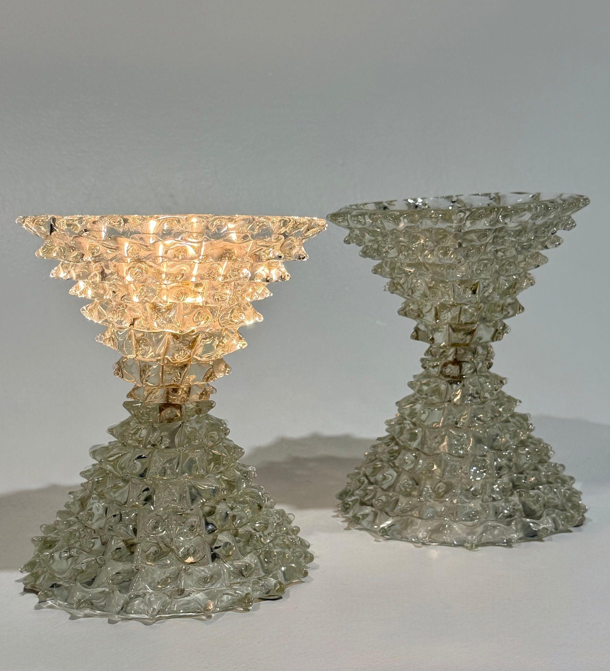 1940’s Murano Rostrato Table Lamp - Two Available