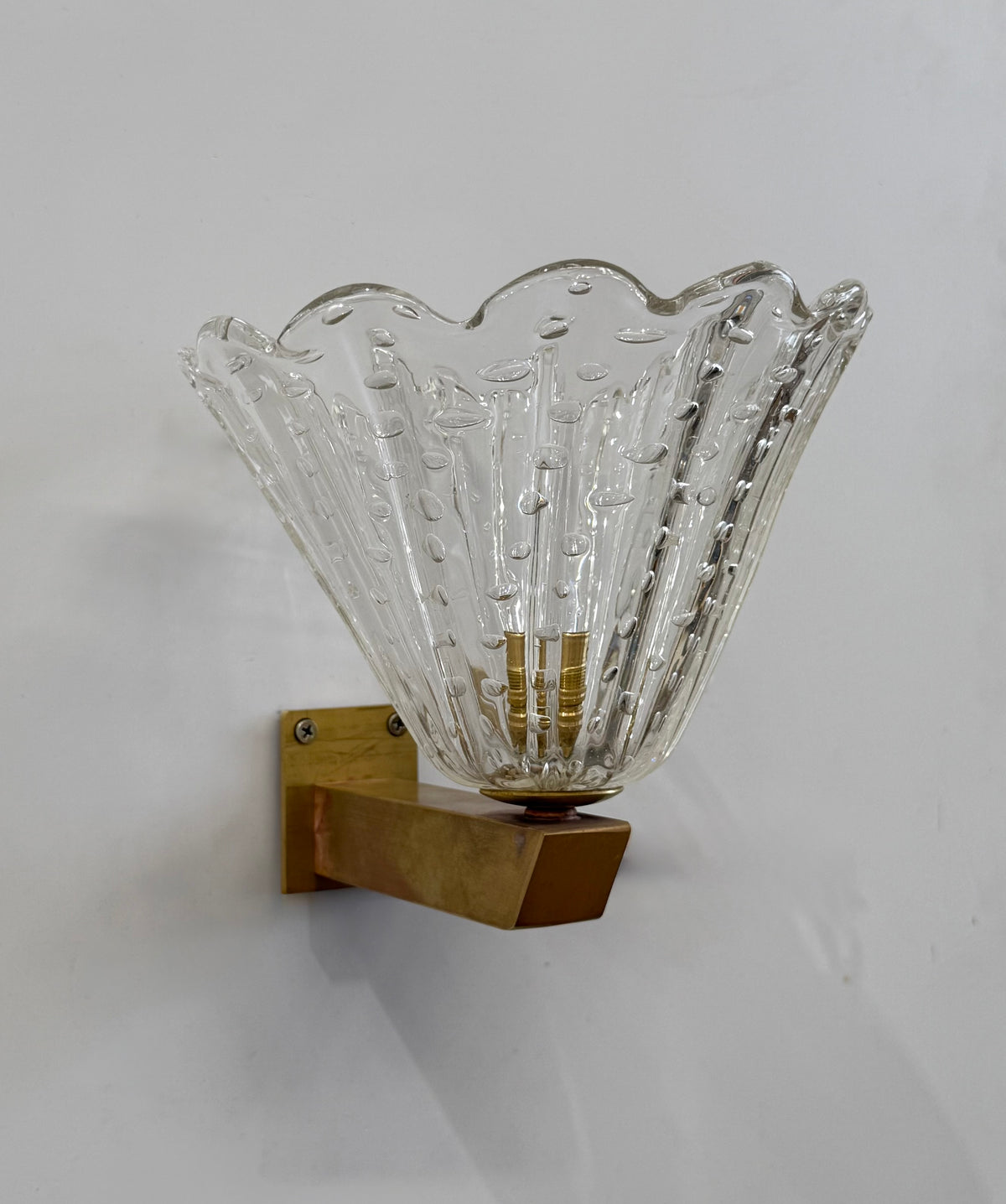 Murano Bullicante Wall Light by Barovier
