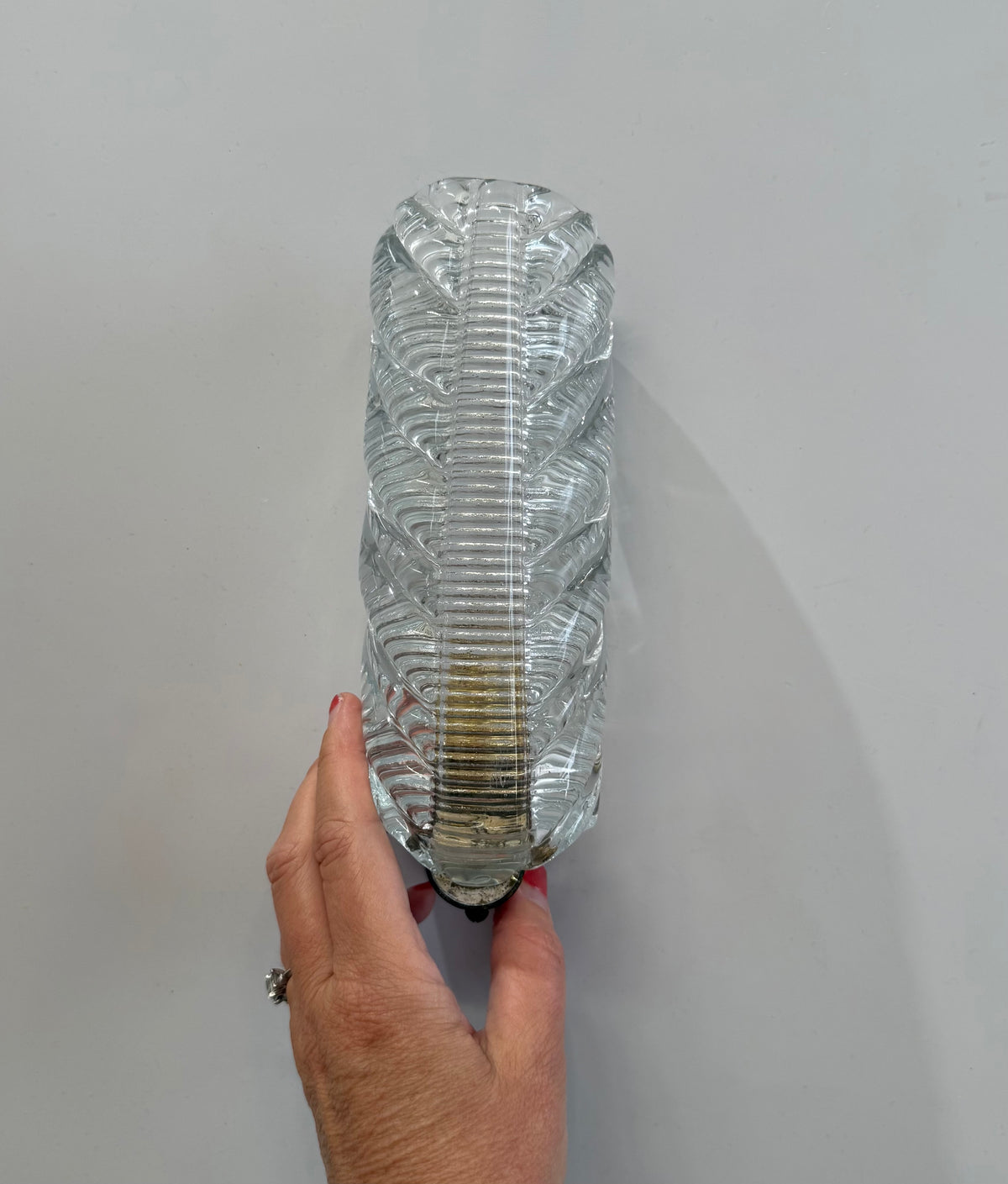 Murano Glass Leaf Wall Light by Barovier - Three Available