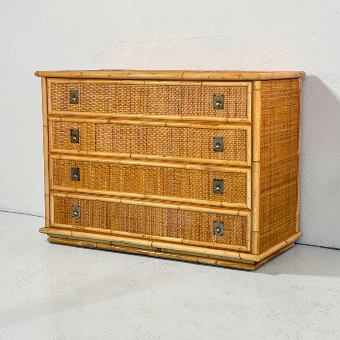 PRE-ORDER: Italian Bamboo Drawers by Dal Vera - Two Available