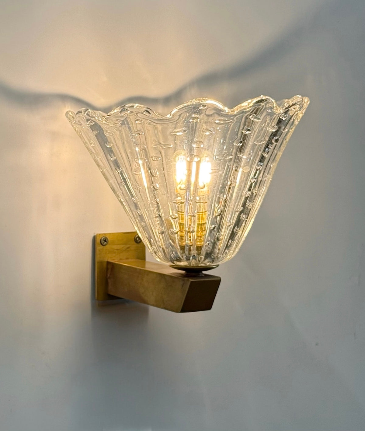 Murano Bullicante Wall Light by Barovier