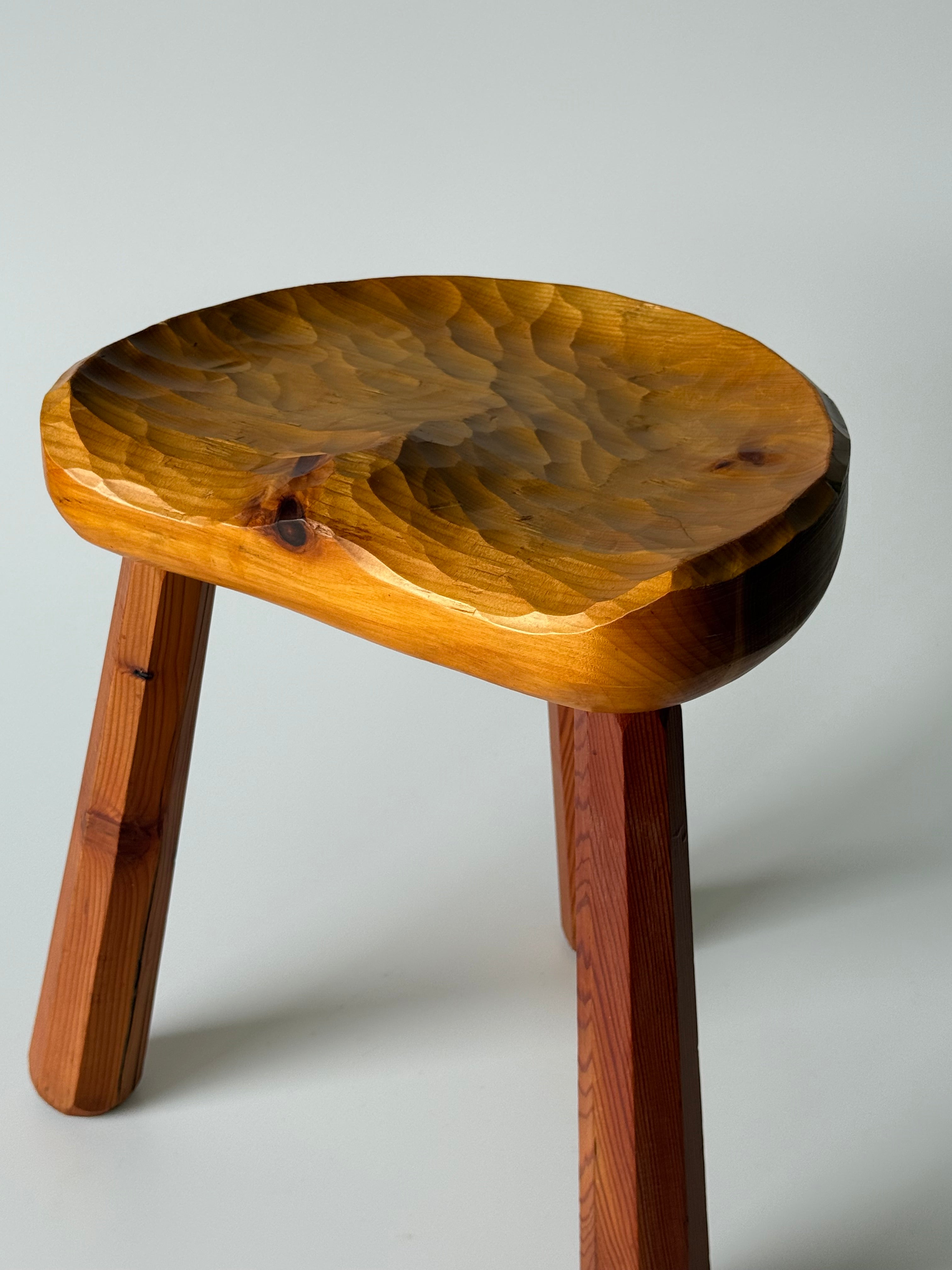 PRE-ORDER: Vintage Italian Brutalist Stool - Two Available