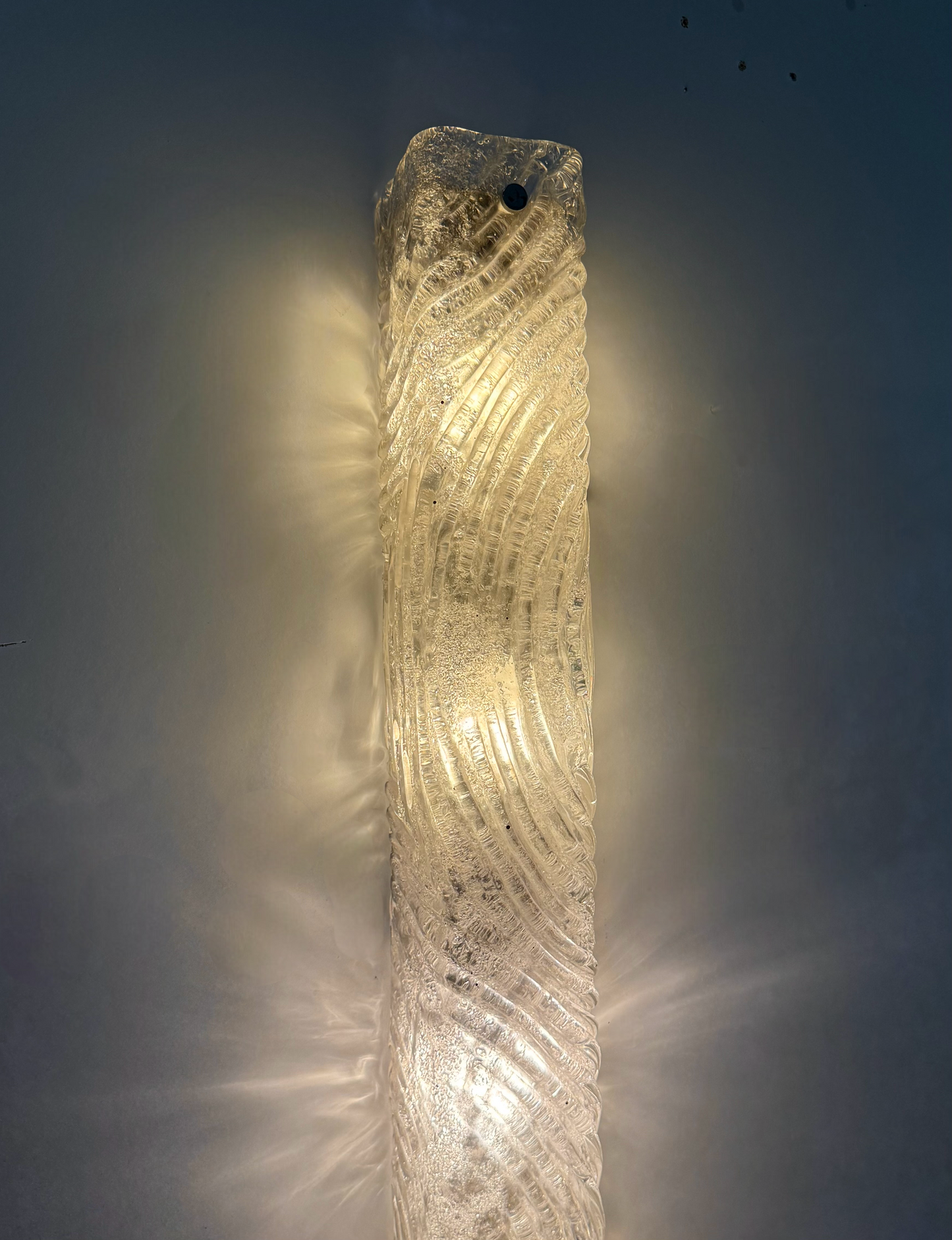 Large 1970’s Murano Wall Light by Mazzega