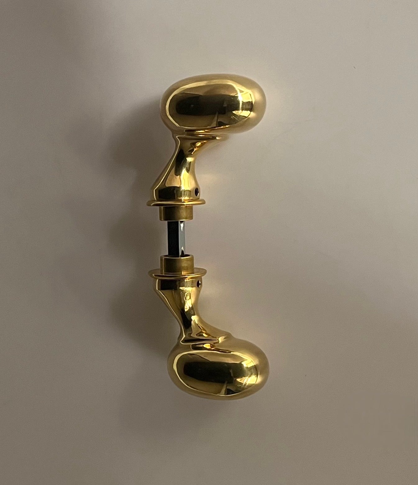 Italian Brass Door Pull Handle by Azucena - Two Available