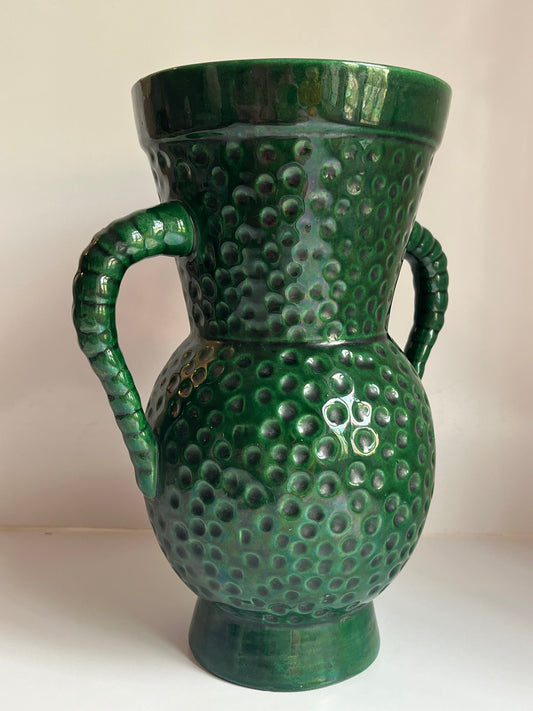 French Ceramic Vase by Saint Clement