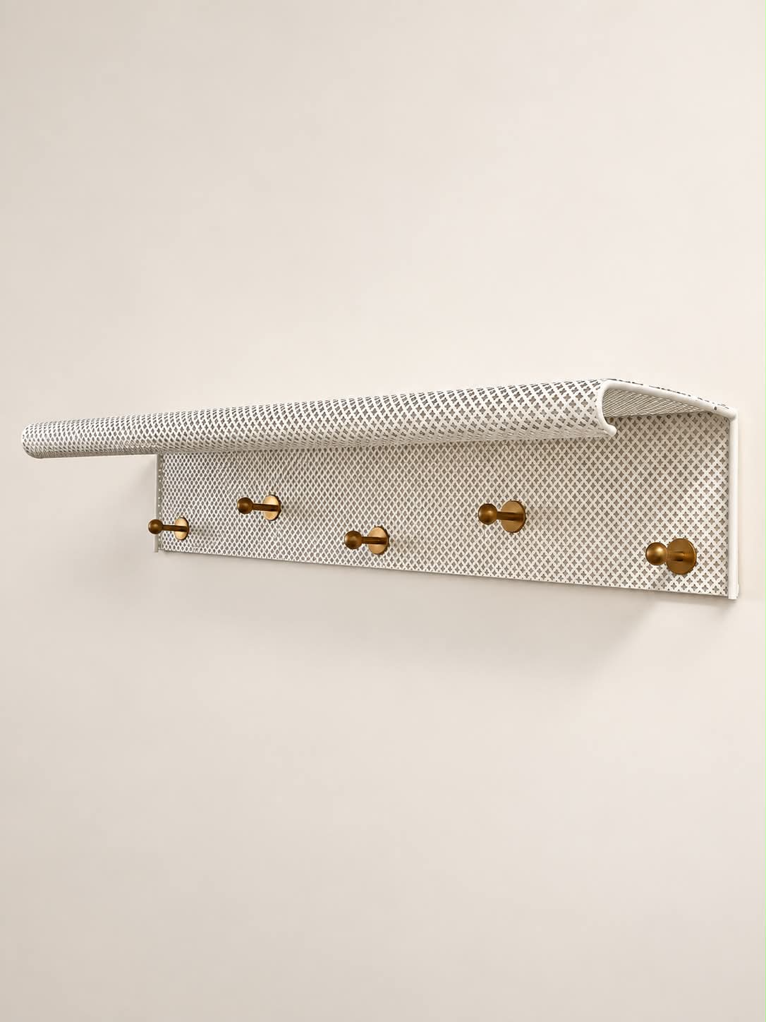 Vintage Perforated Mategot Coat Rack
