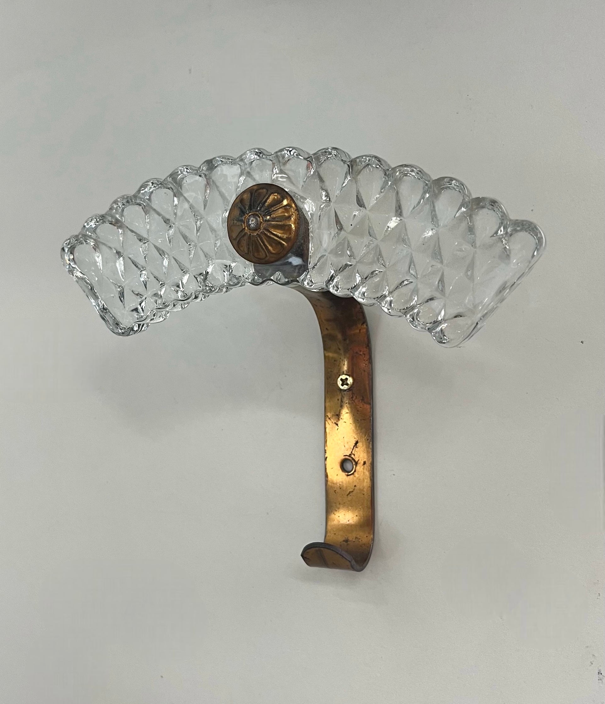 Murano Glass Coat Hook - Three Available