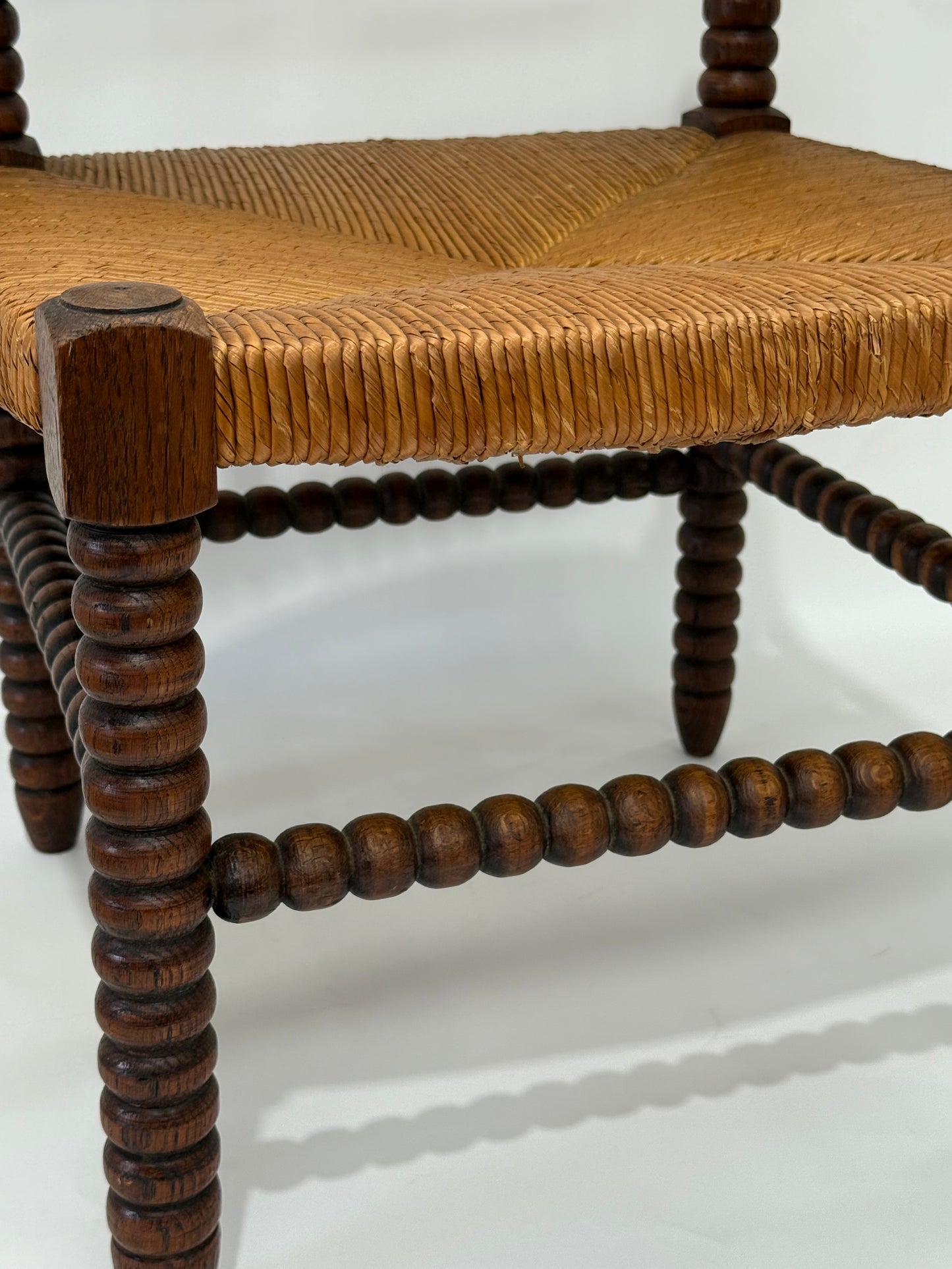 Antique French Bobbin Chair