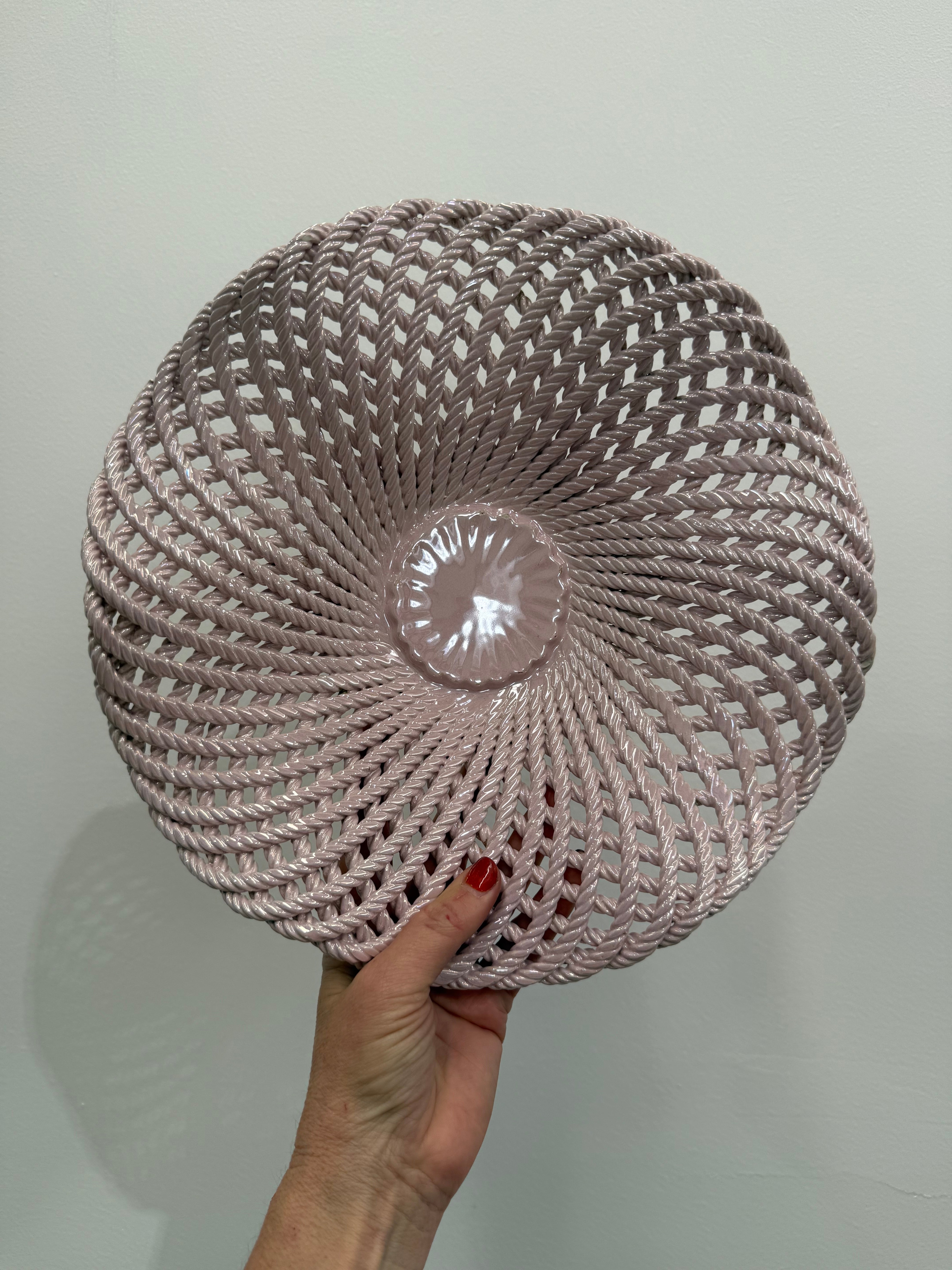 1960’s Italian Ceramic Fruit Basket