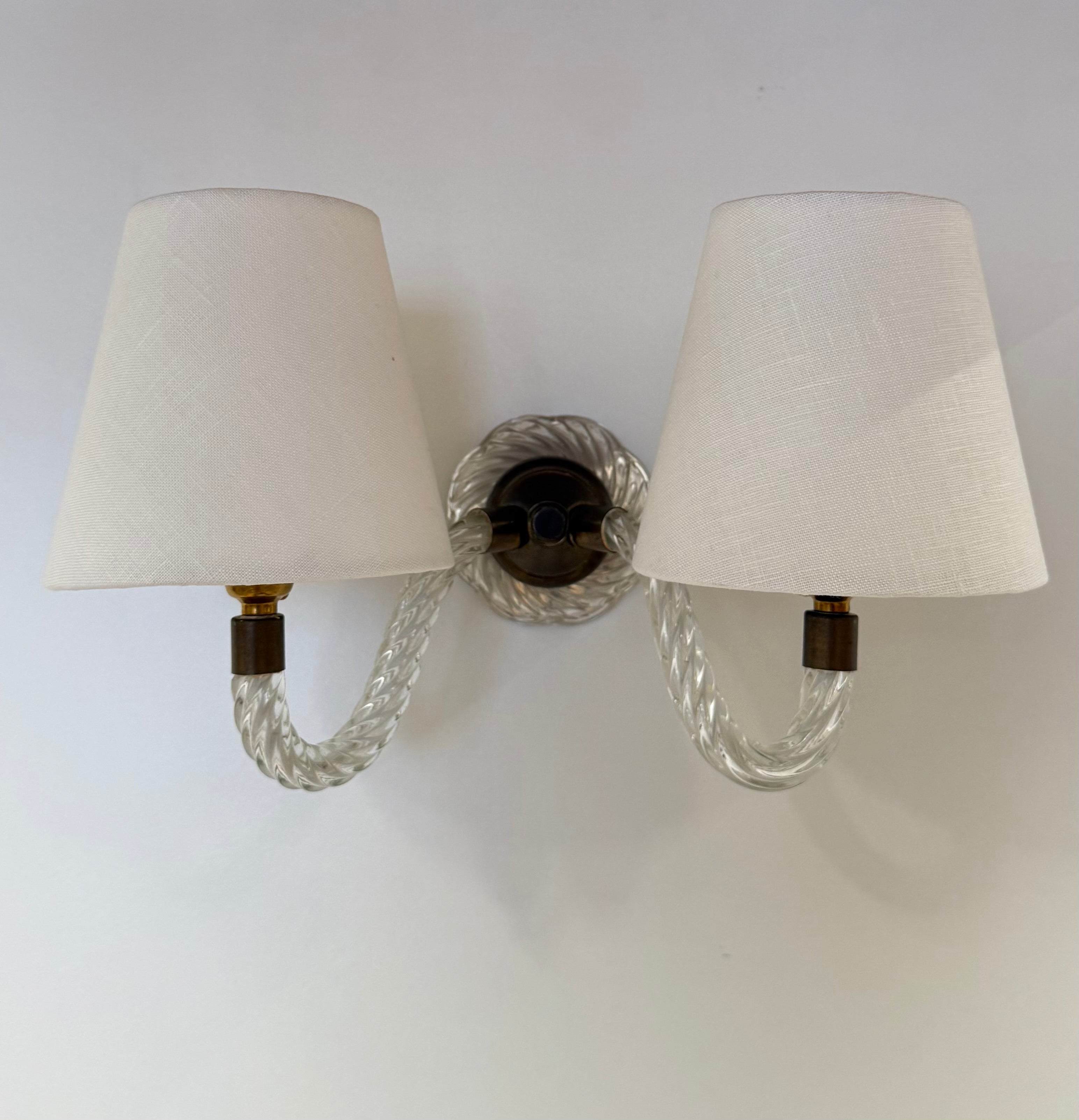 Pair of 1960’s Murano Wall Lights