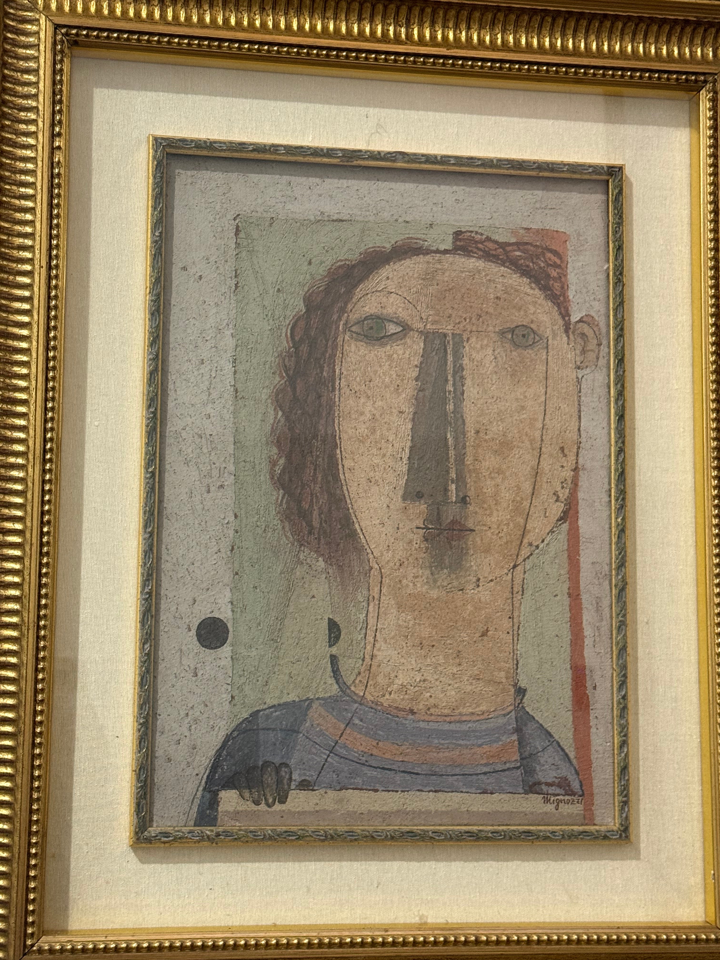 Figure at the Window by Antonio Mignozzi