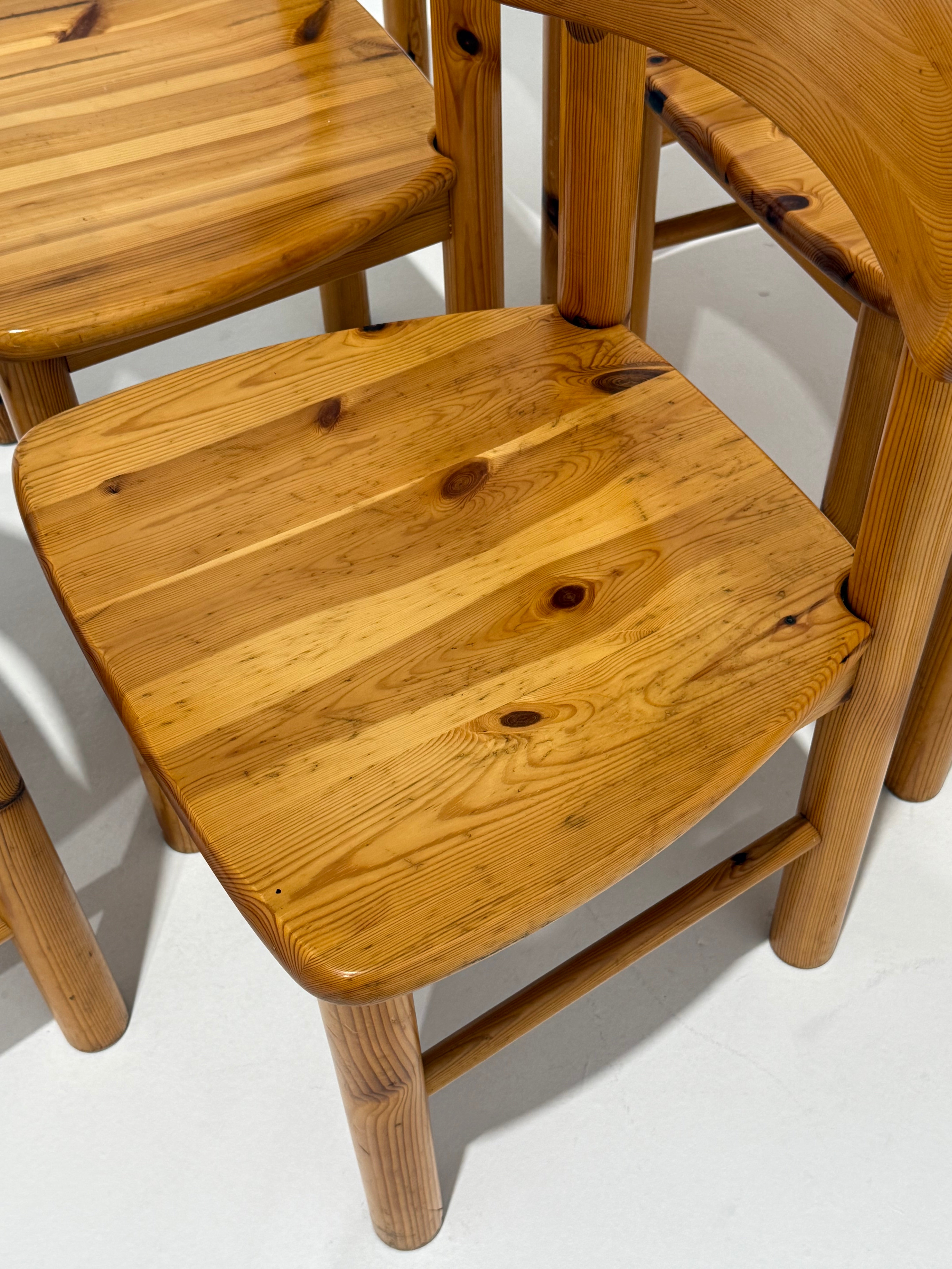 Pine Dining Chair by Rainer Daumiller - 6 Available