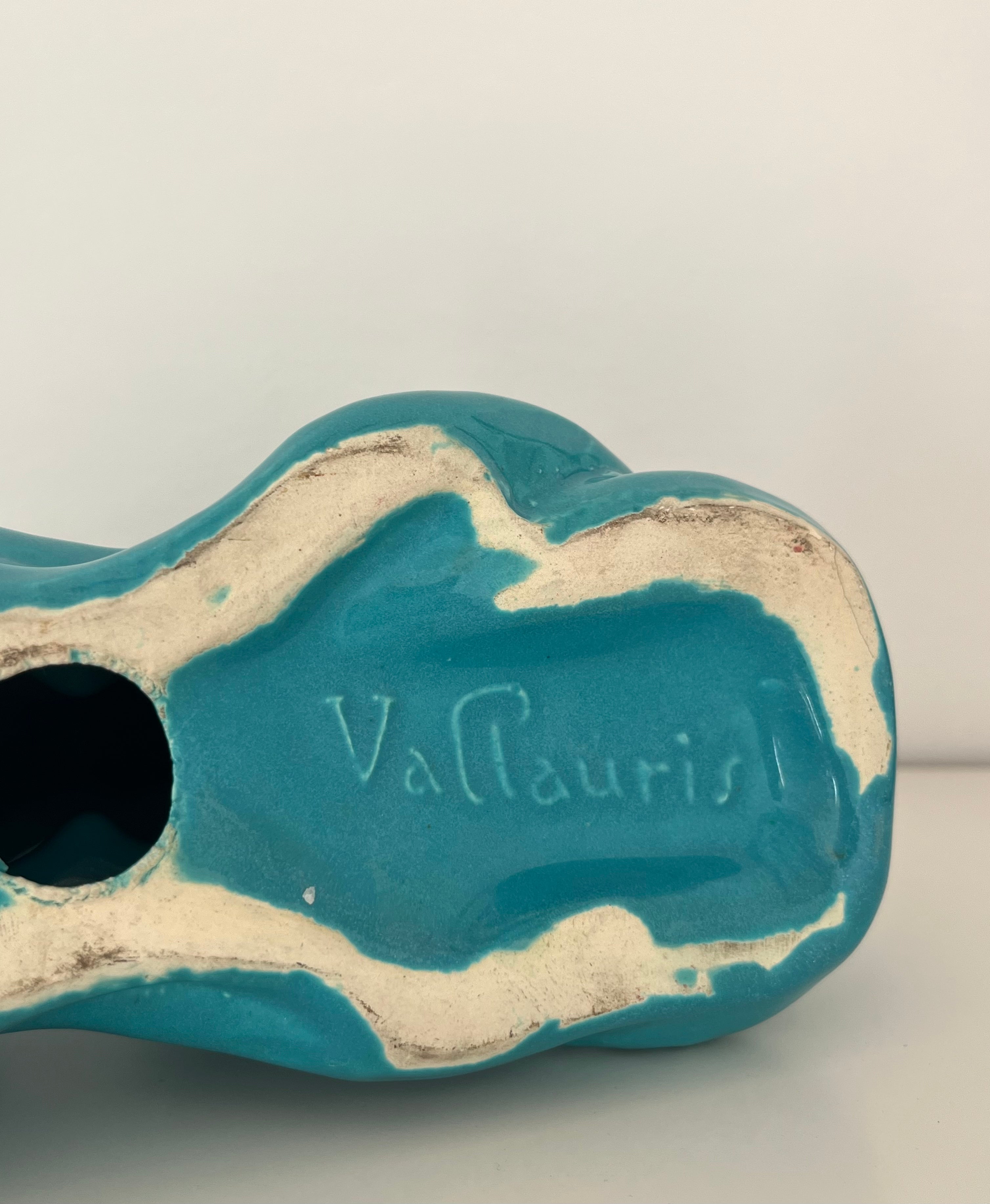 French Ceramic Candle Holder - Two Available