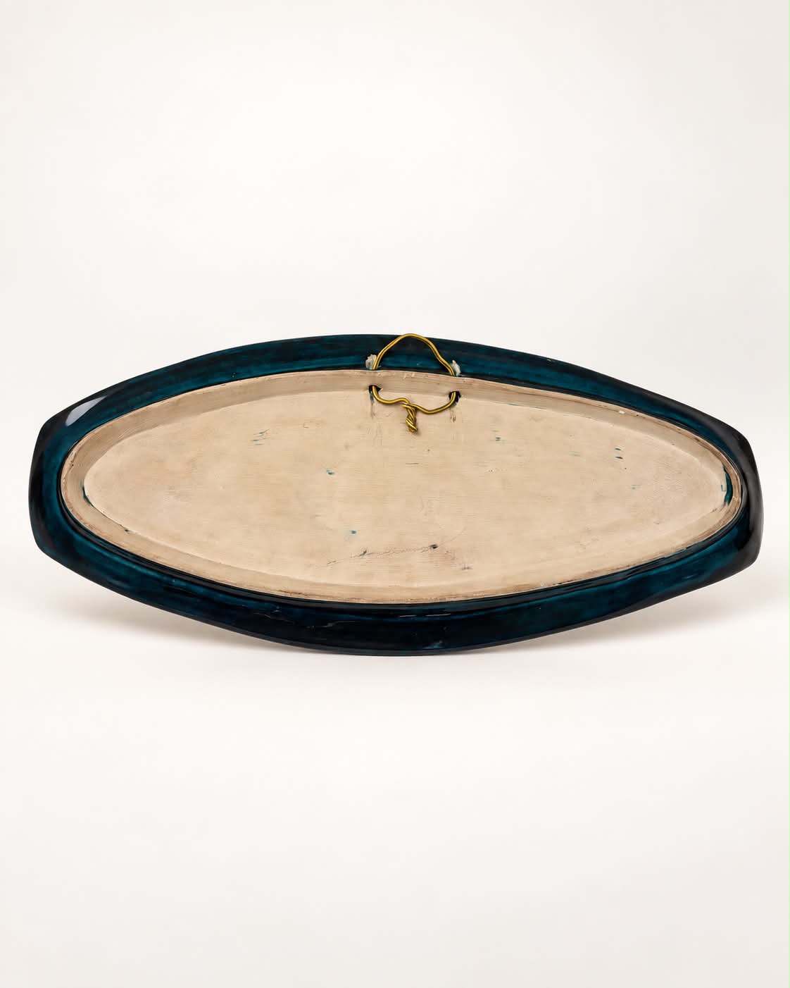 French Ceramic Majolica Wall Plate