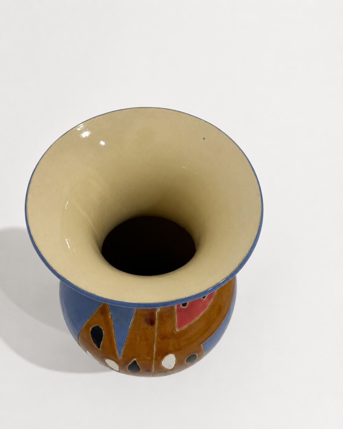 Vintage Hand-Painted Vase