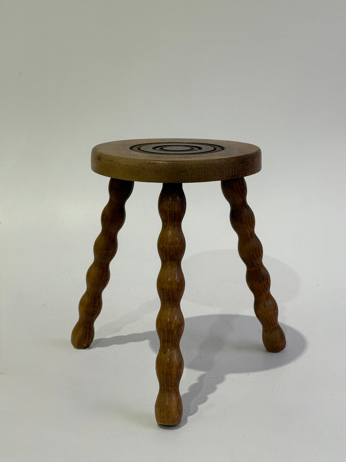 Vintage French Dudouyt Tabouret