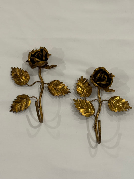 Italian Brass Coat Hook - One Available