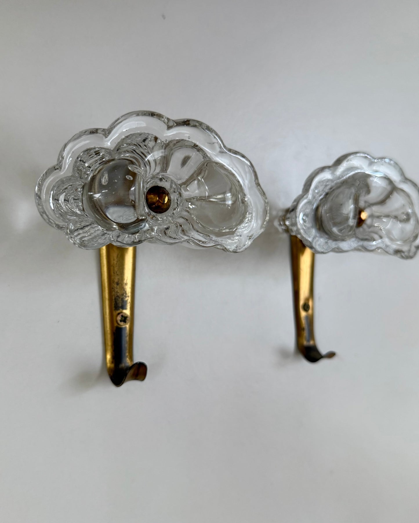 Murano Glass Coat Hook - One Available