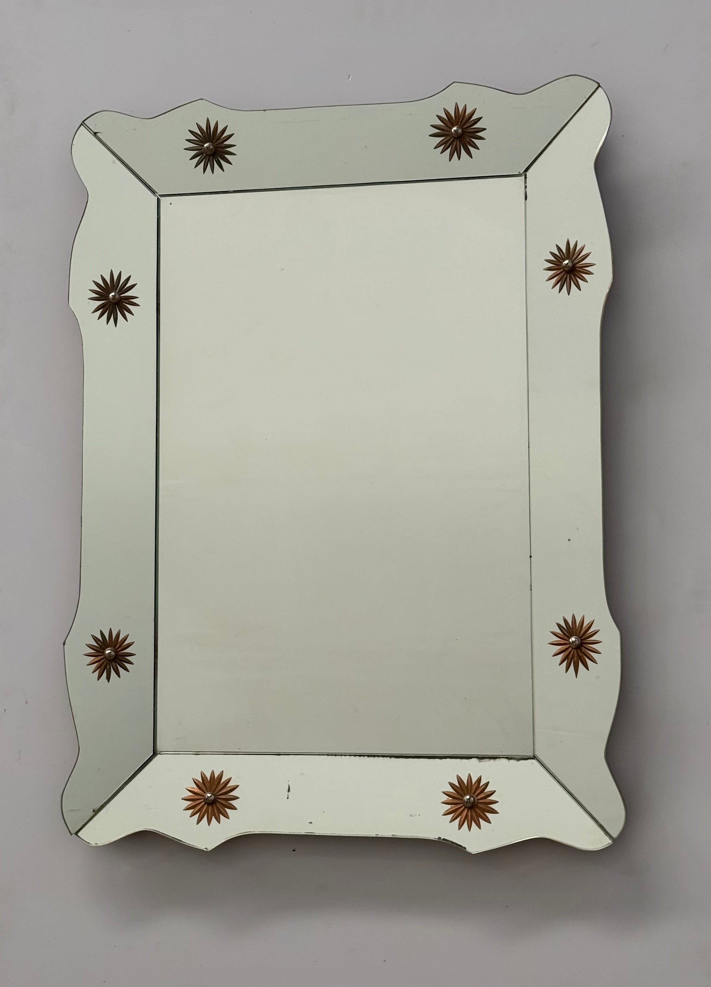 Vintage Venetian Glass Mirror