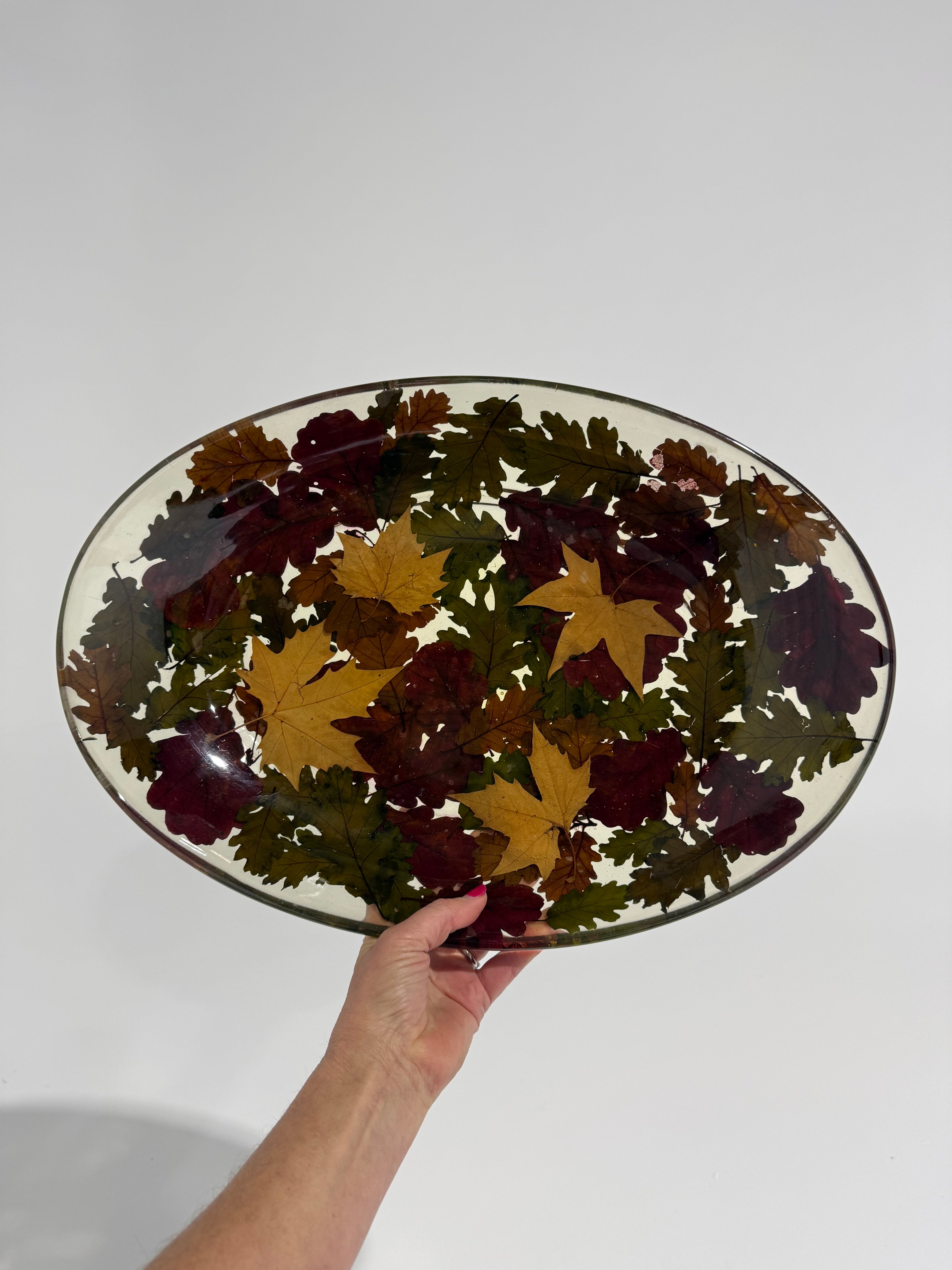 Vintage Italian Perspex Tray