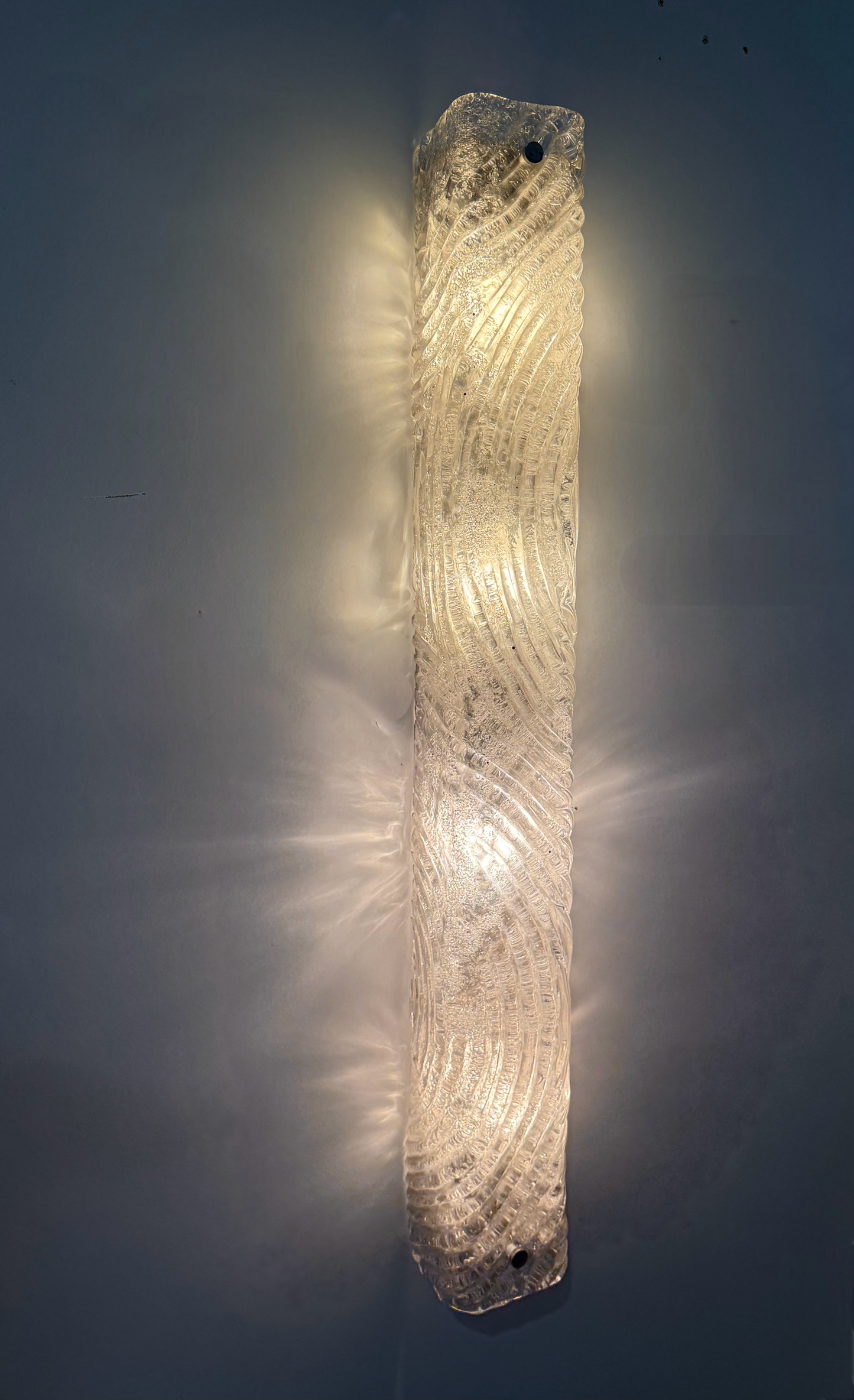 Large 1970’s Murano Wall Light by Mazzega