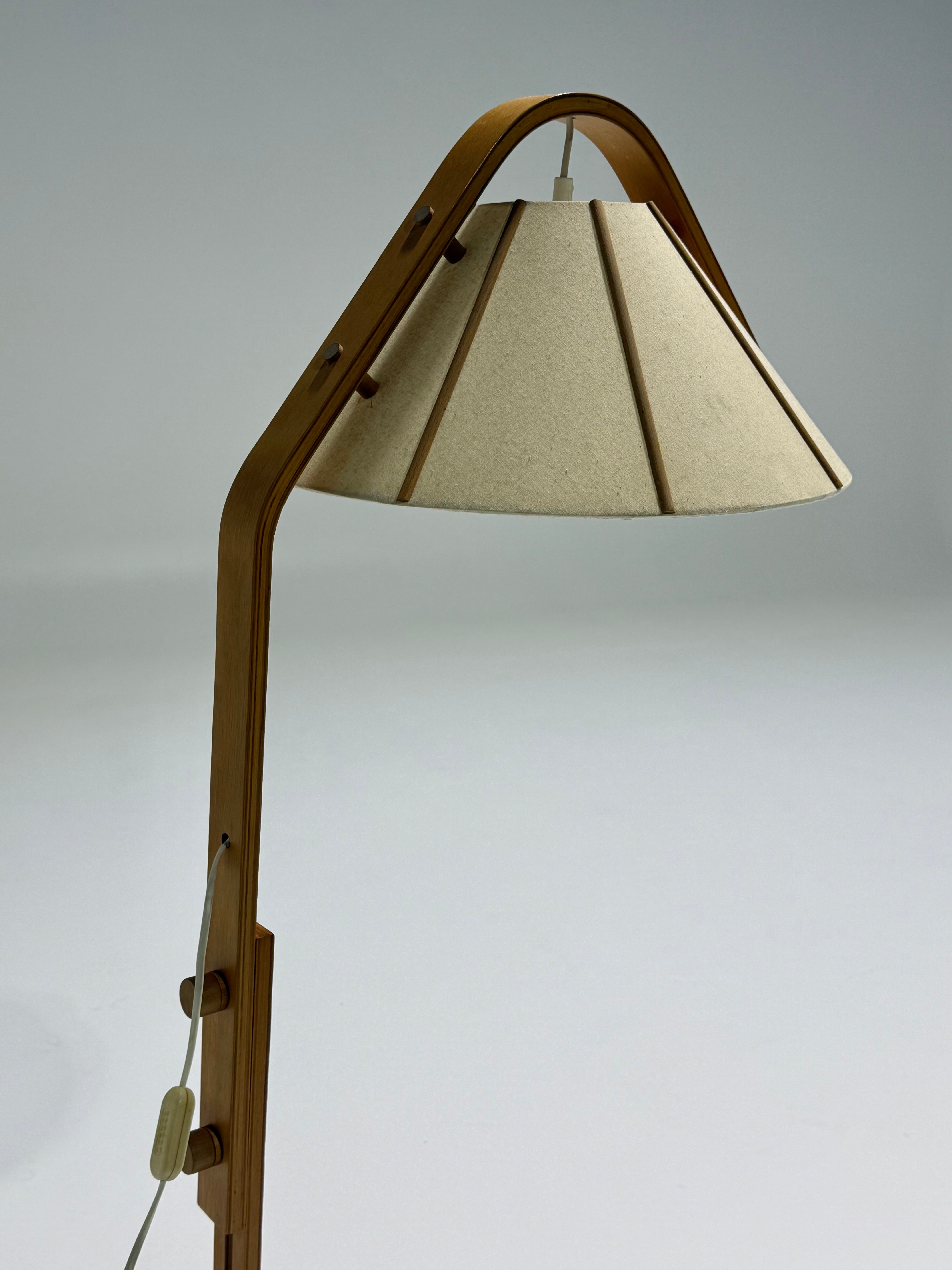 1970’s Floor Lamp by Jan Wickelgren for Aneta