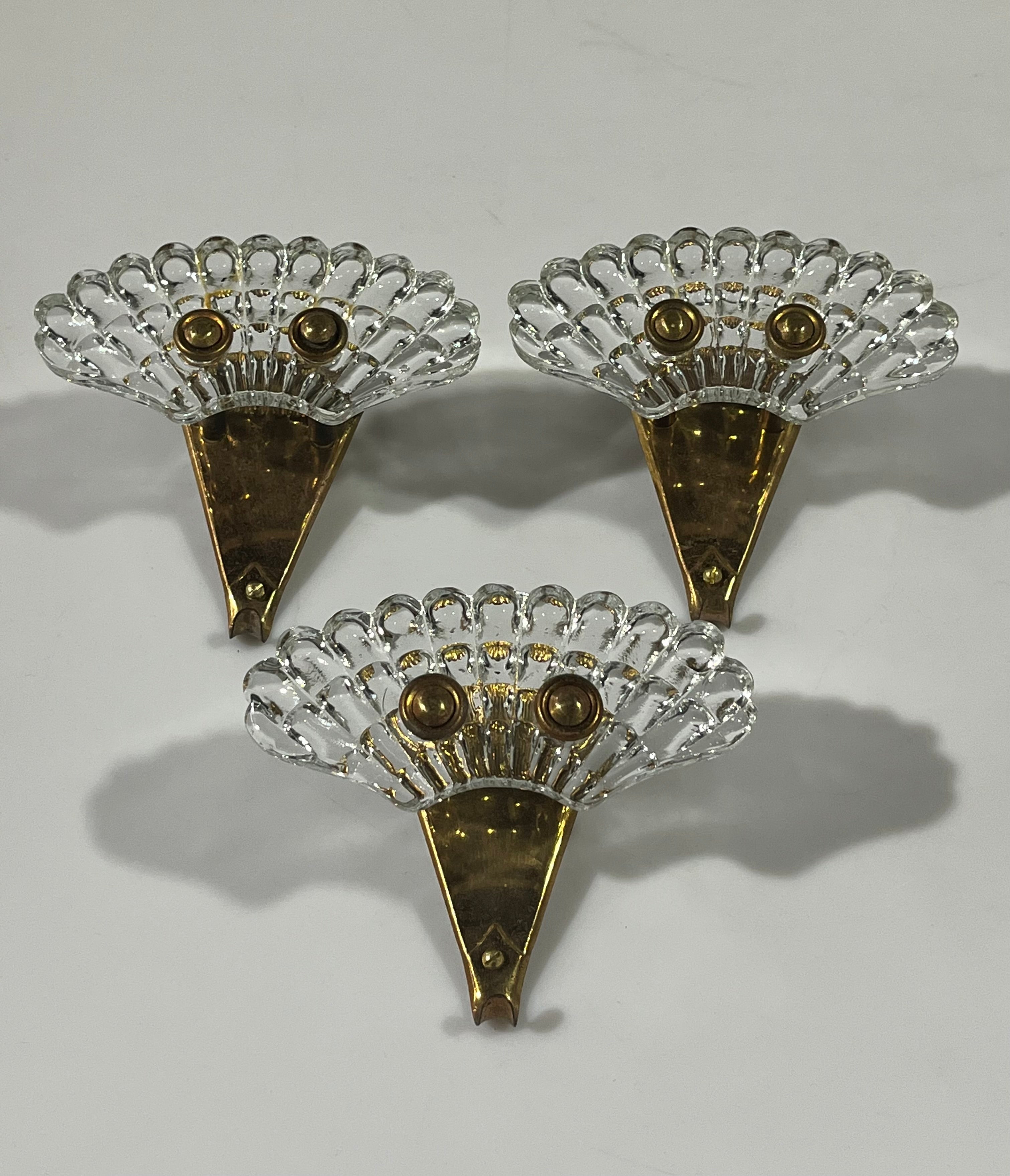 Italian Glass Coat Hook - Three Available