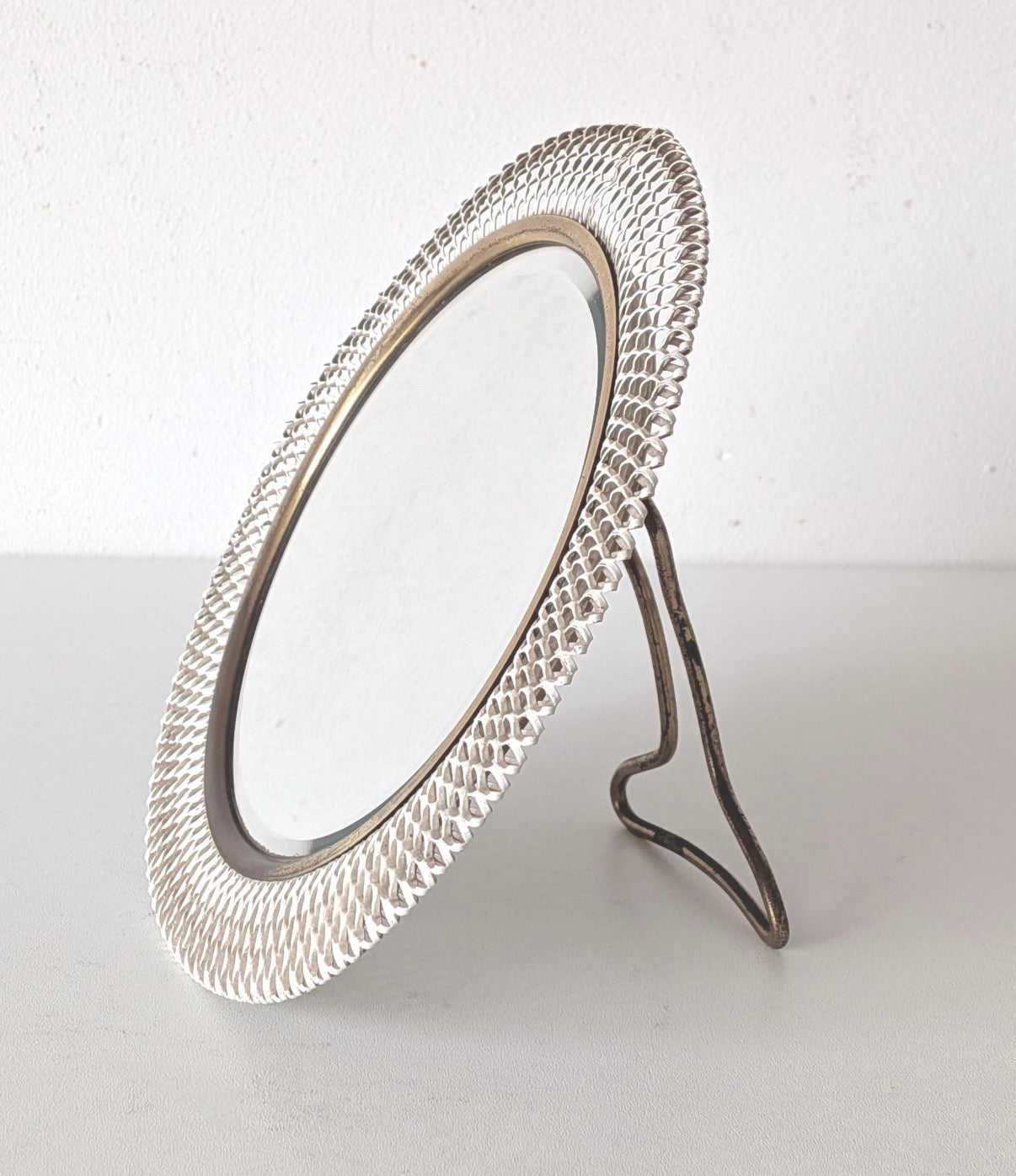 Vintage French Table Mirror