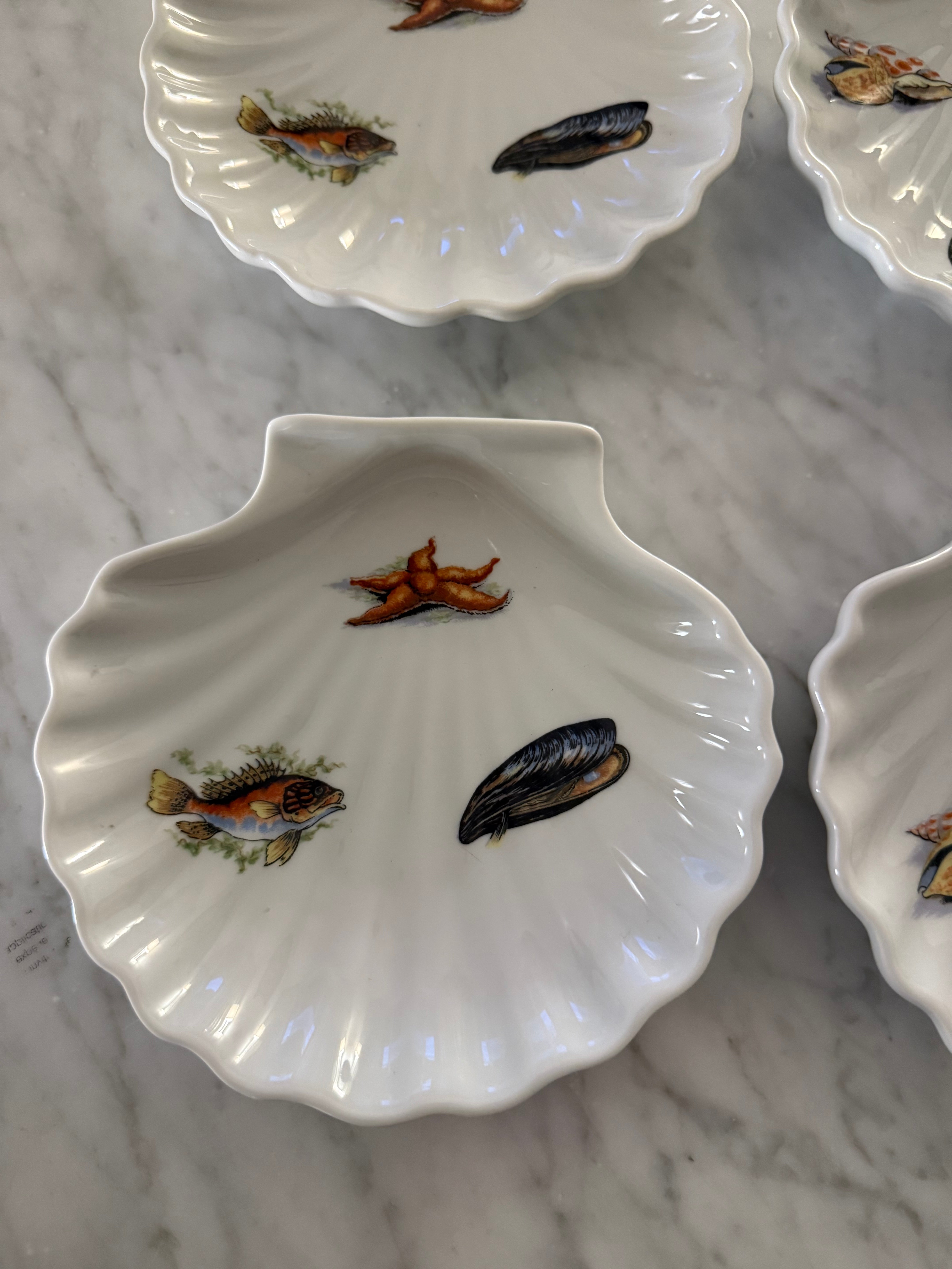 French Porcelain Dish - Four Available