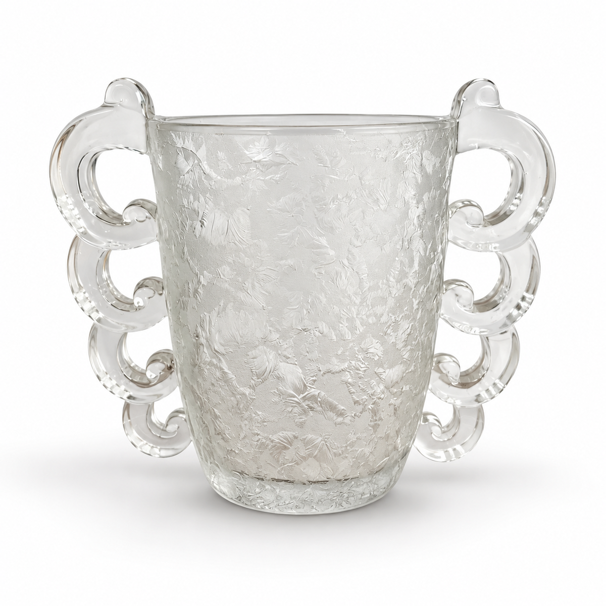 Vintage French CrystalDaum Vase