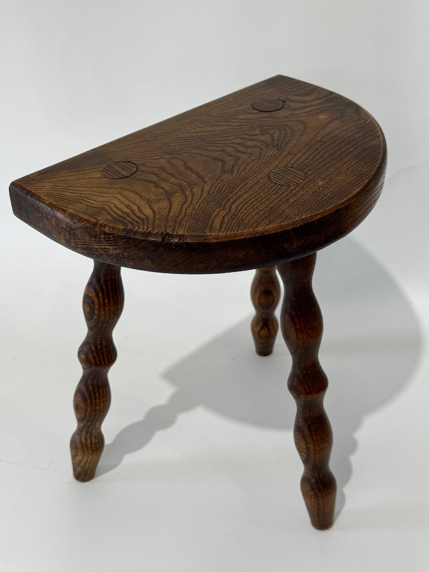 Vintage French Bobbin Tabouret