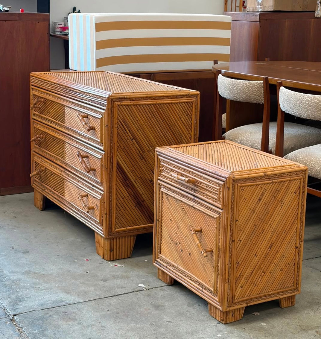 PRE-ORDER: Italian Bamboo Drawers by Vivai Del Sud