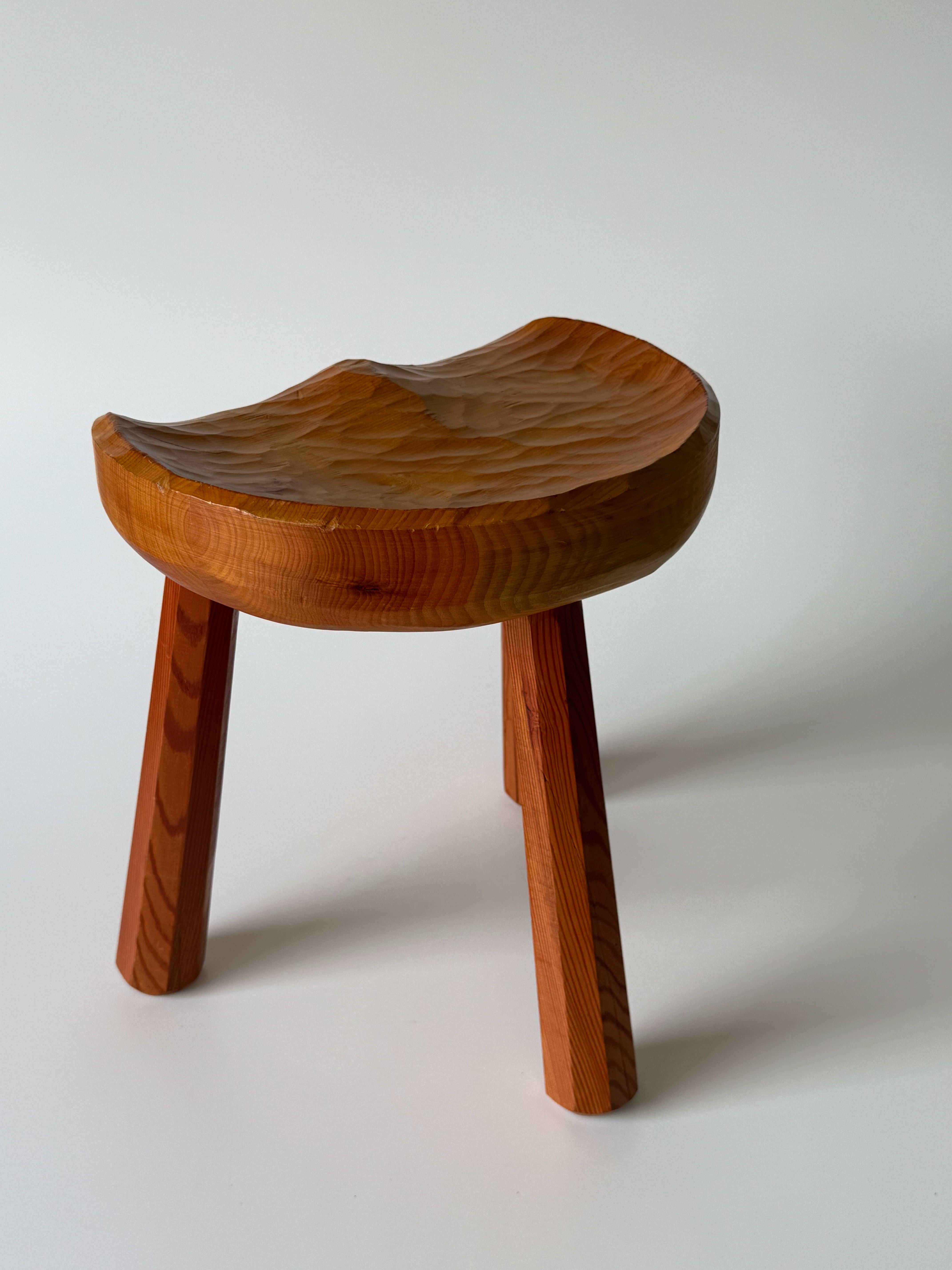 PRE-ORDER: Vintage Italian Brutalist Stool - Two Available