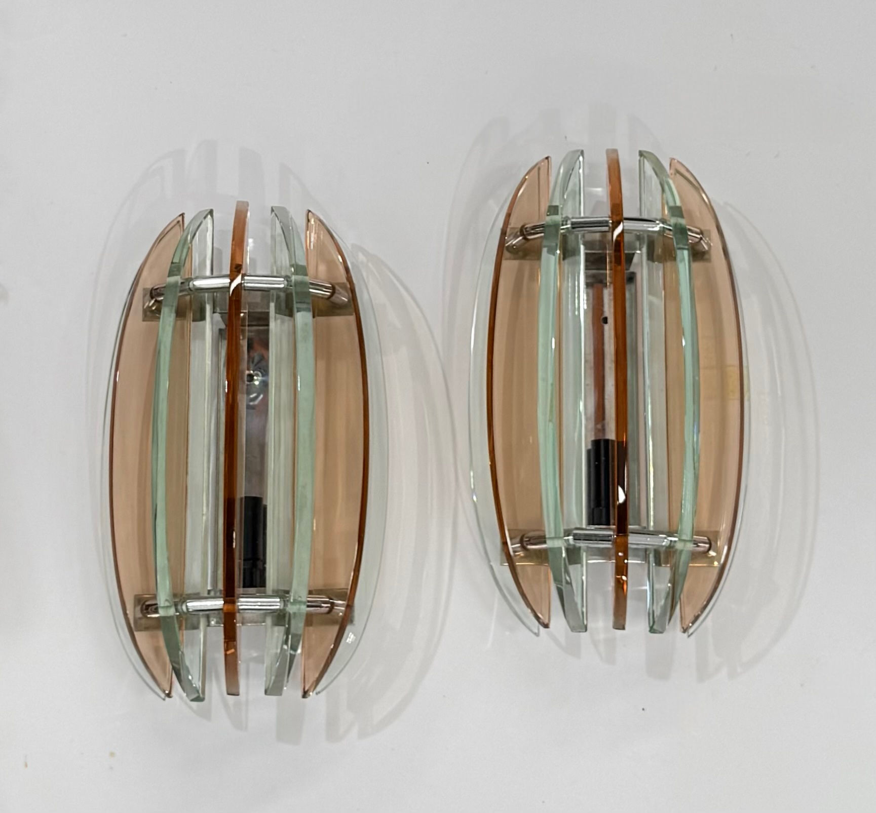 Murano Glass Wall Light by VECA - Five Available